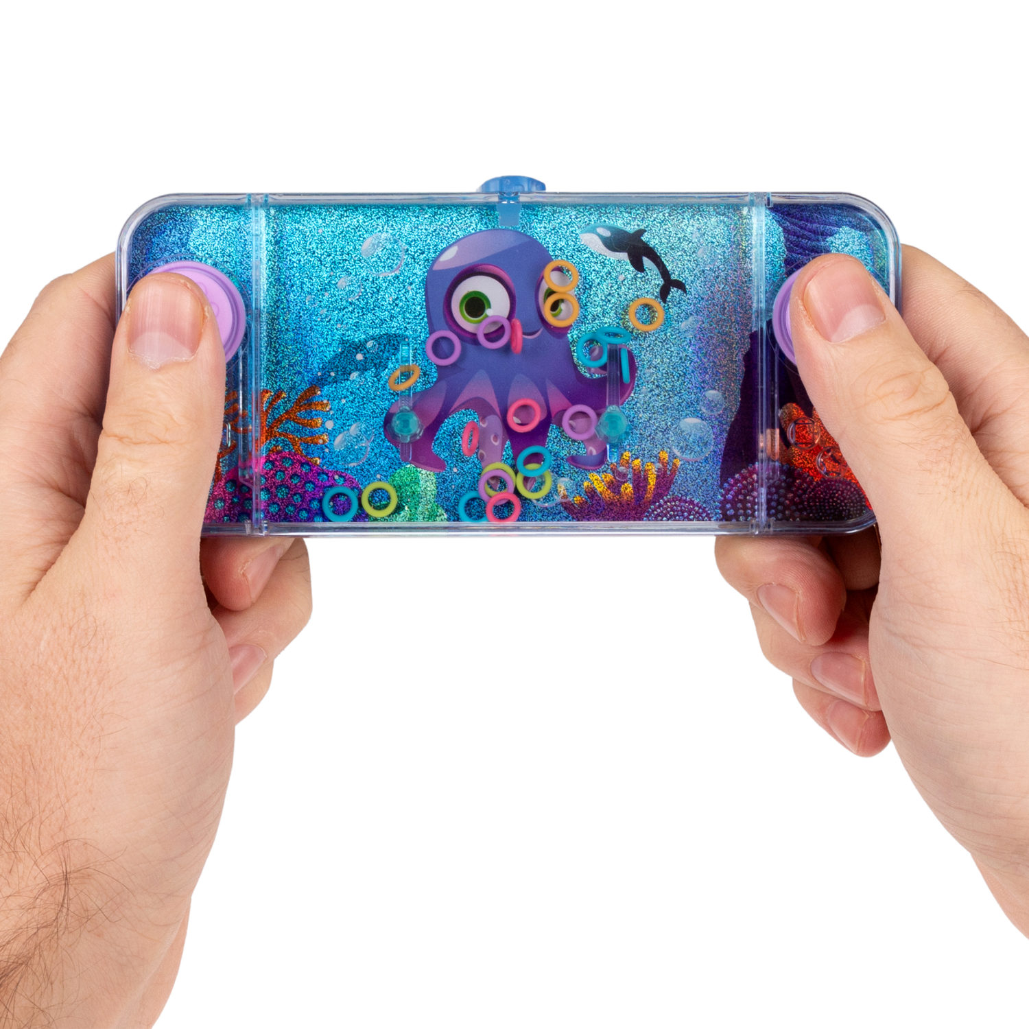 1TOY Игра с водой насади колечки морские обитатели, 3 вида в ассортименте, 15,5*7*2см