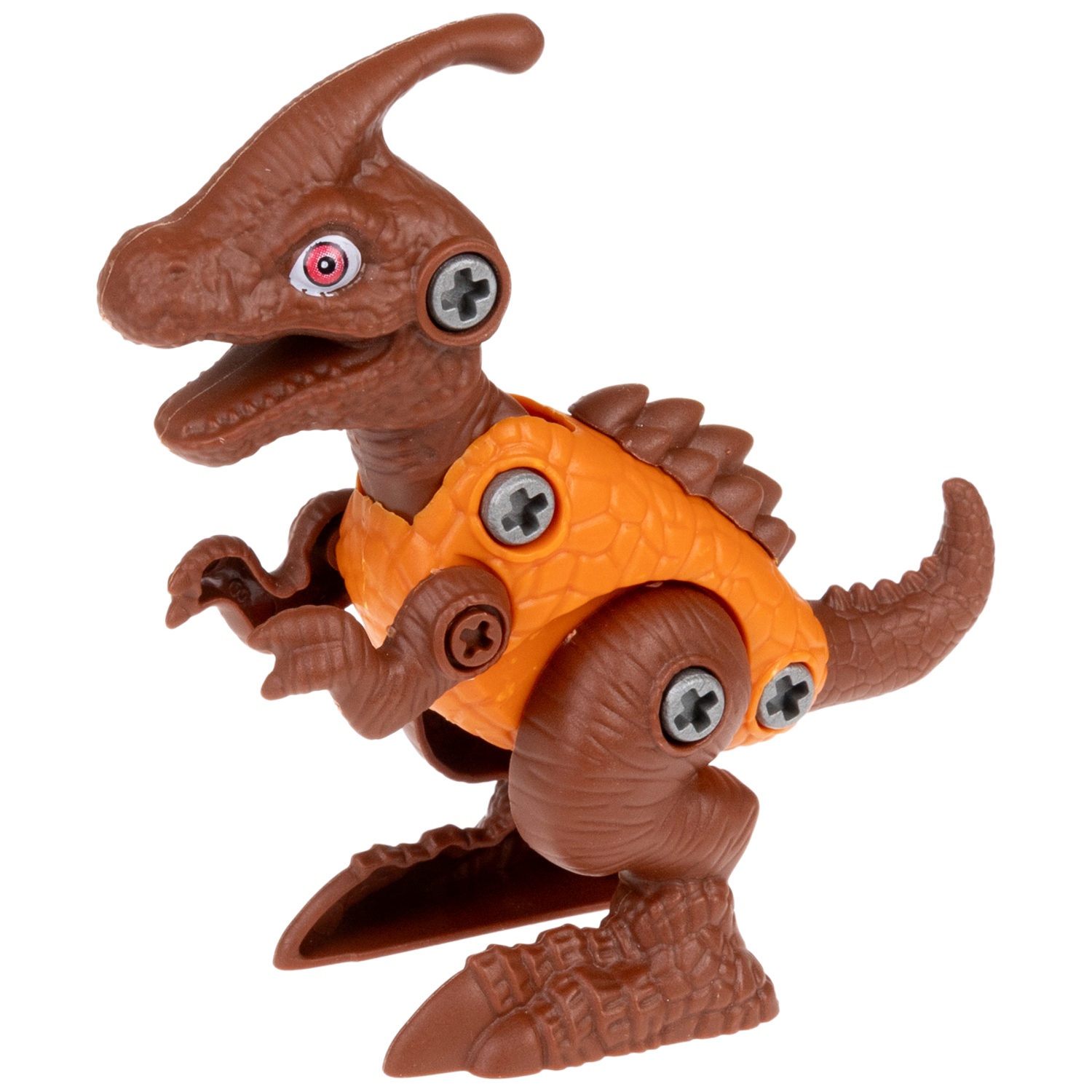 Конструктор 1TOY Динопарк "Клетка с динозавром", с отверткой, винтовой