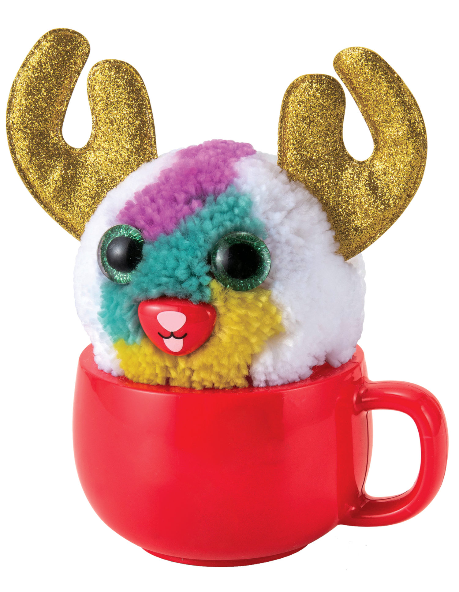 Детский набор для творчества, поделок, рукоделия 1TOY ПУШ-ПЛЮШ Лосяшка, игрушка для девочек и мальчиков своими руками, подарочный набор