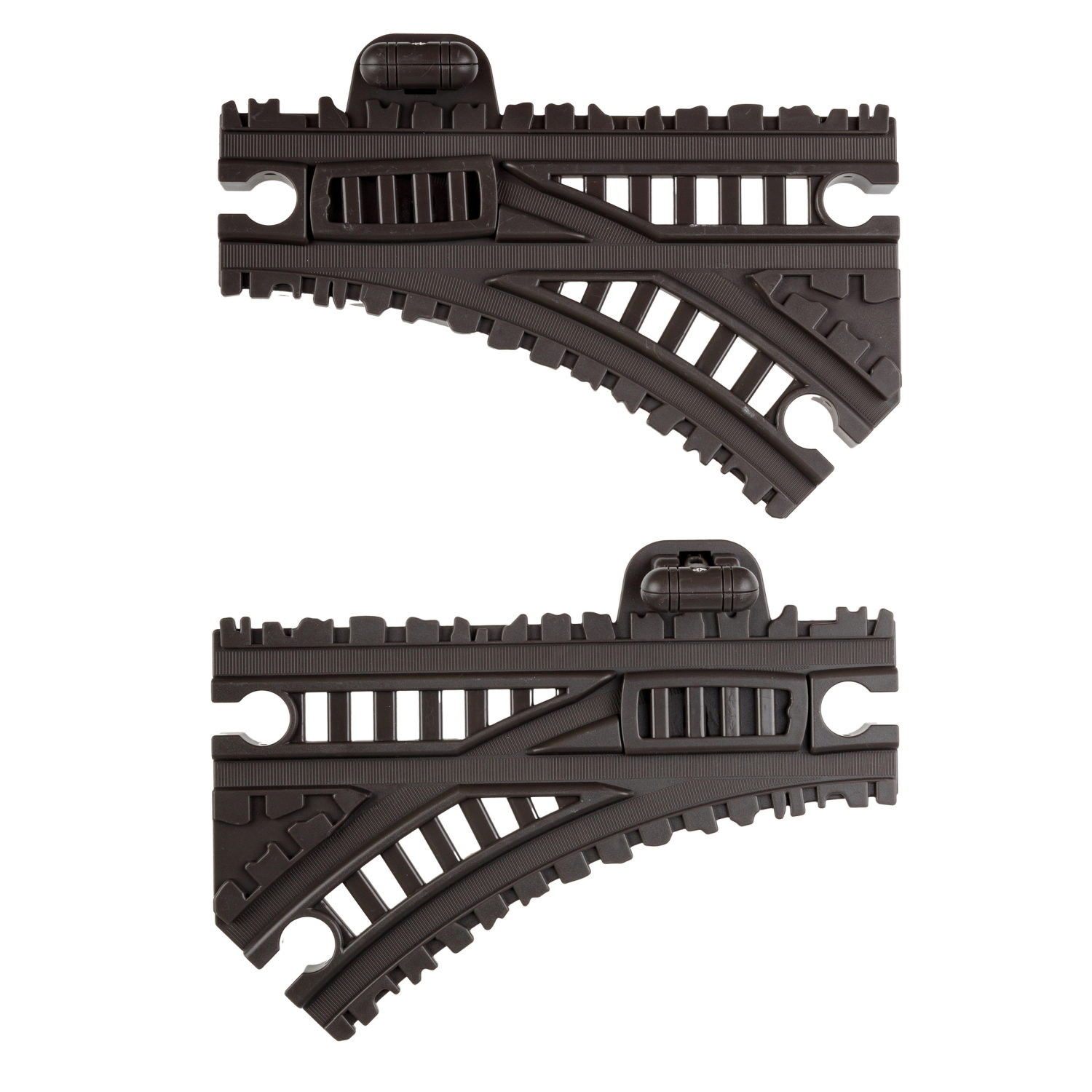 Детская железная дорога с электропоездом 1TOY InterCity, со светом, звуком, паровоз на рельсах, в подарочном наборе, 76 деталей