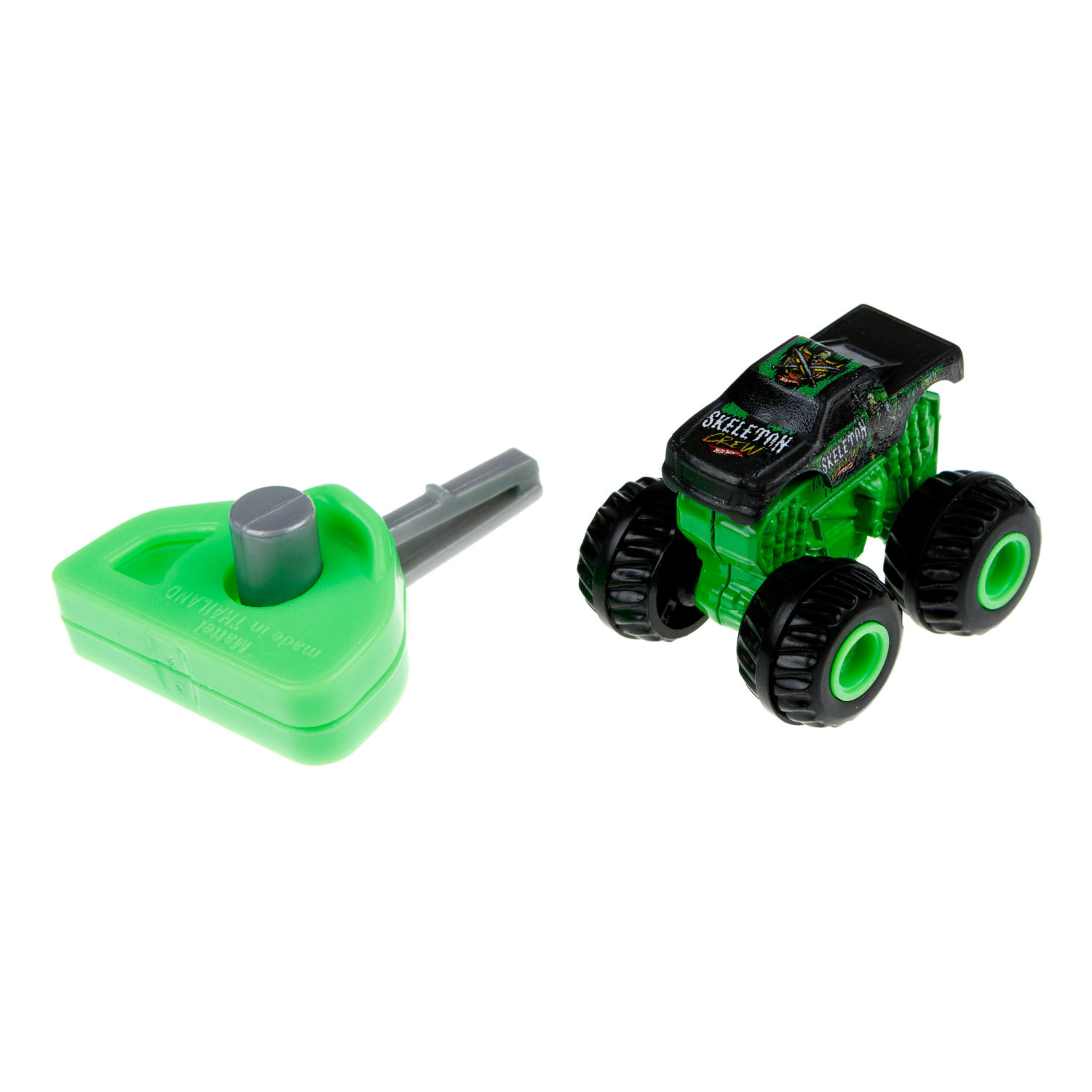 Hot wheels Набор игровой "Мини-грузовики Monster Trucks с лаунчером"