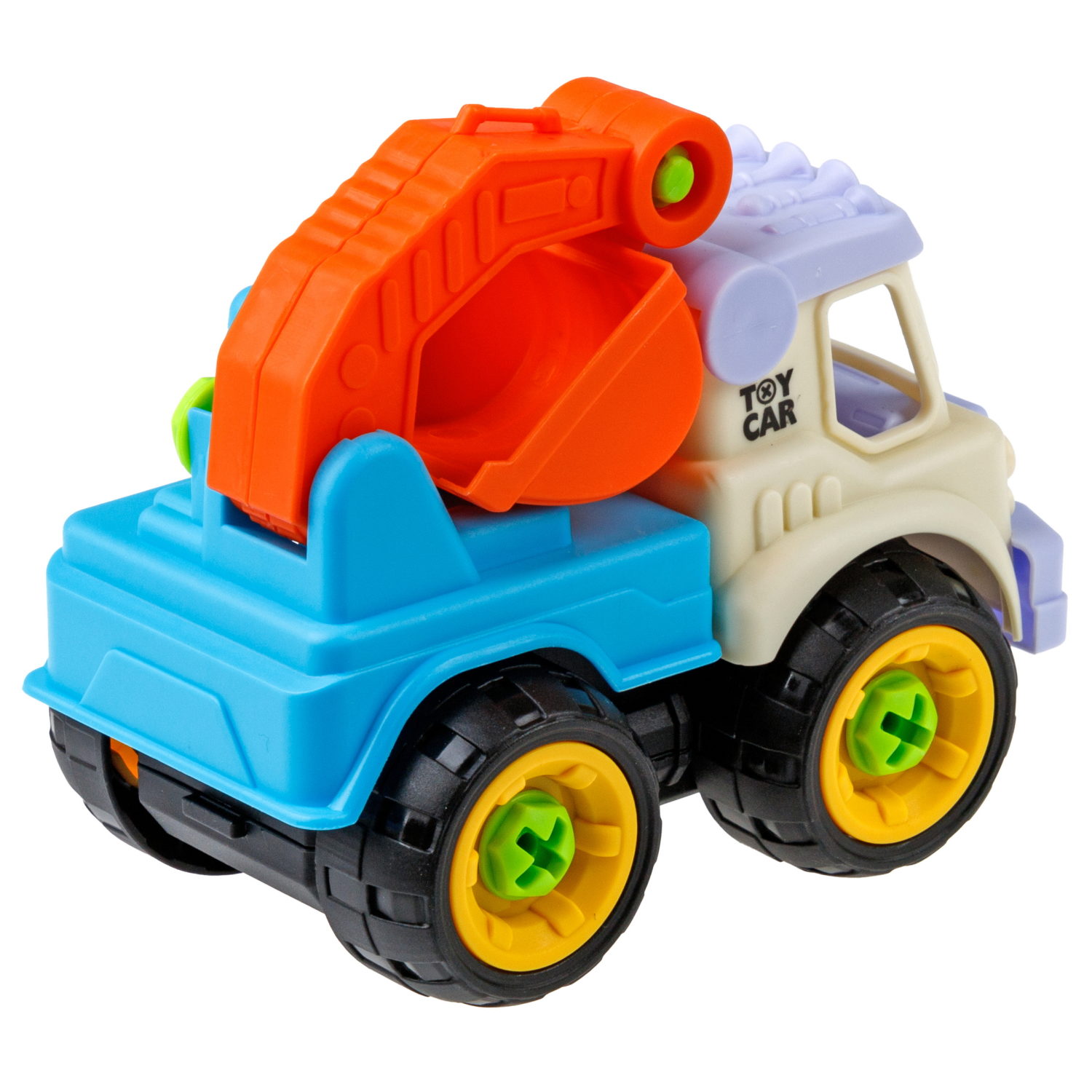 1toy Новостройка строительная техника, сборно-разборная, в асс. 4 вида (пакет)