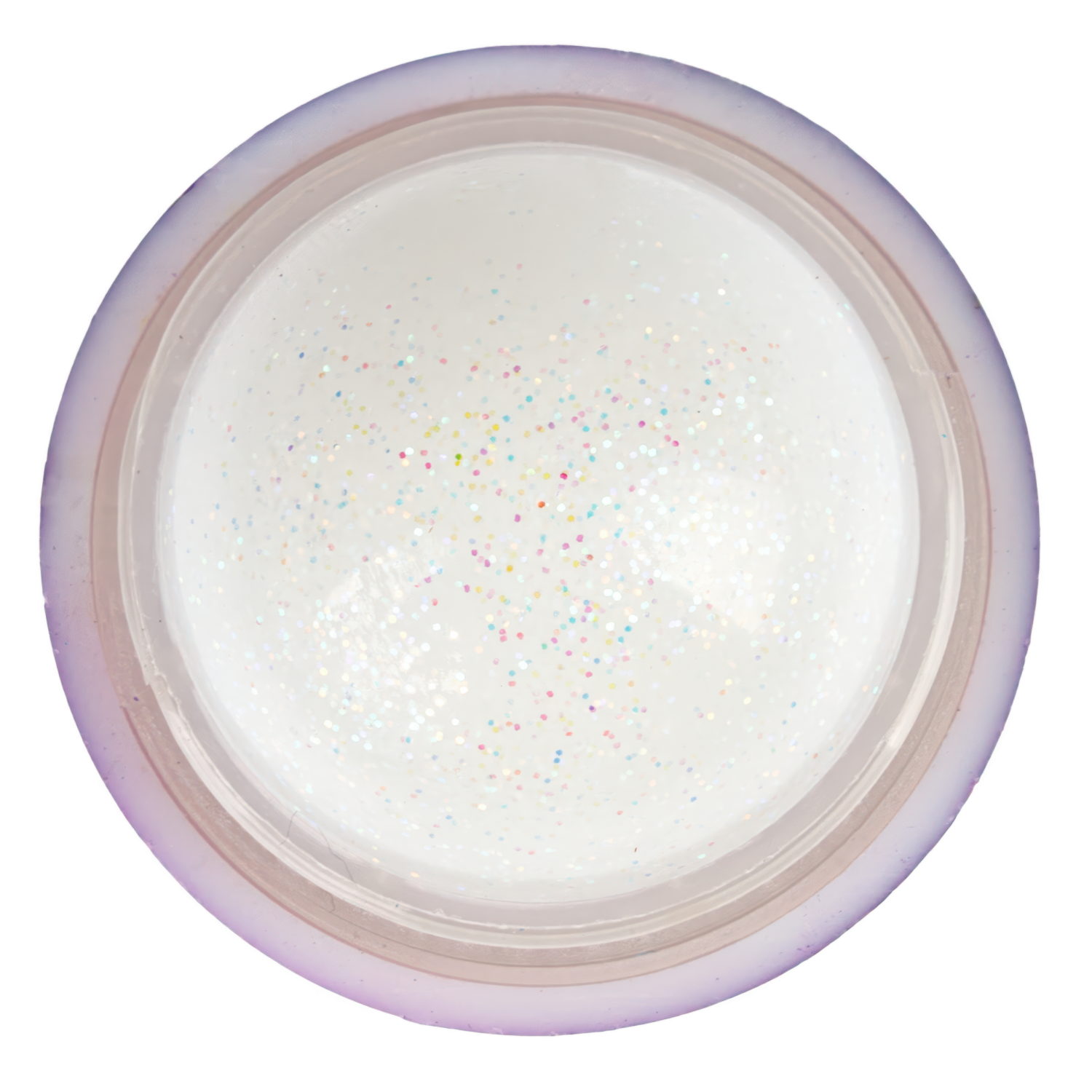 Бальзам для губ с блёстками Lukky Angel «Жемчужные переливы»,с ароматом ванильного мороженого, 6 г