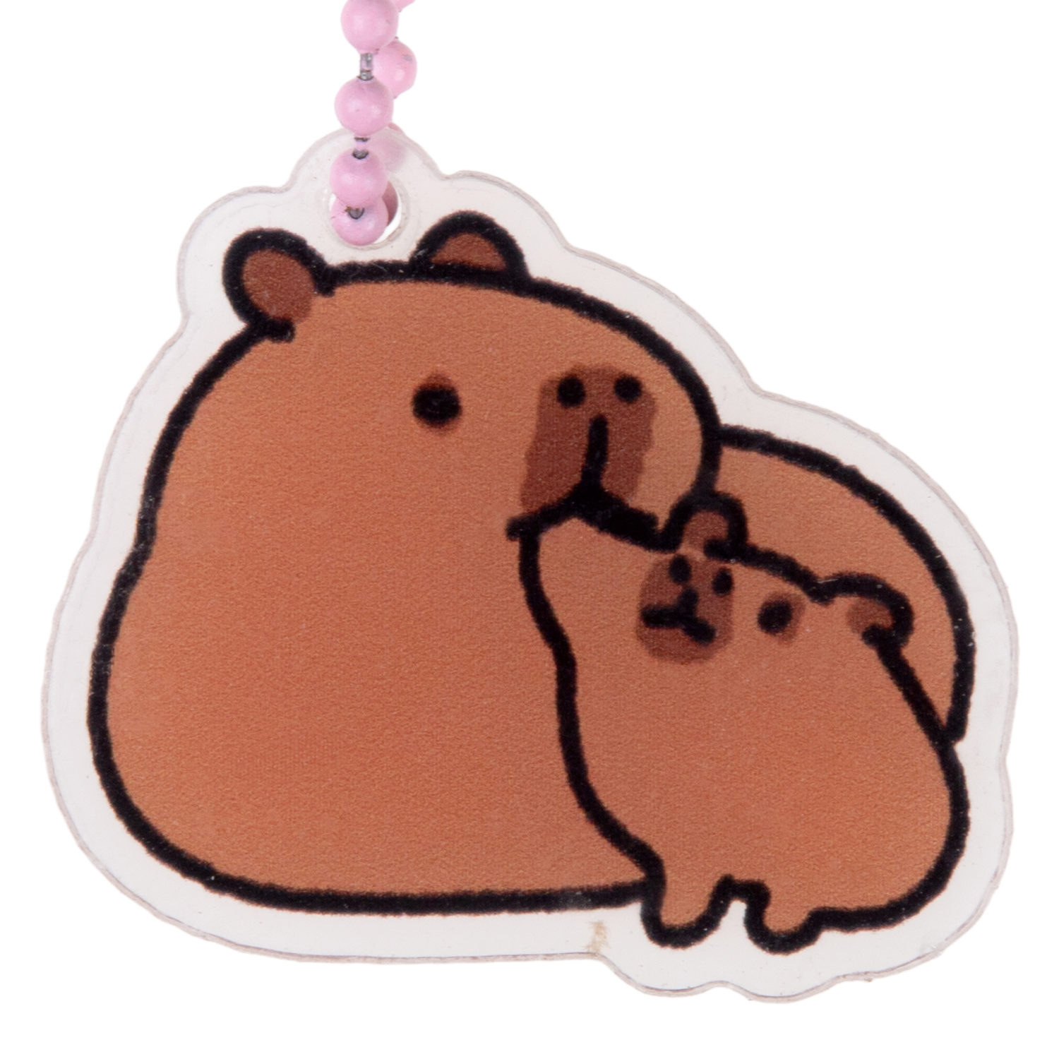 Игрушка-антистресс 1TOY Крутой замес Залиплющ, Капибара, 6 см