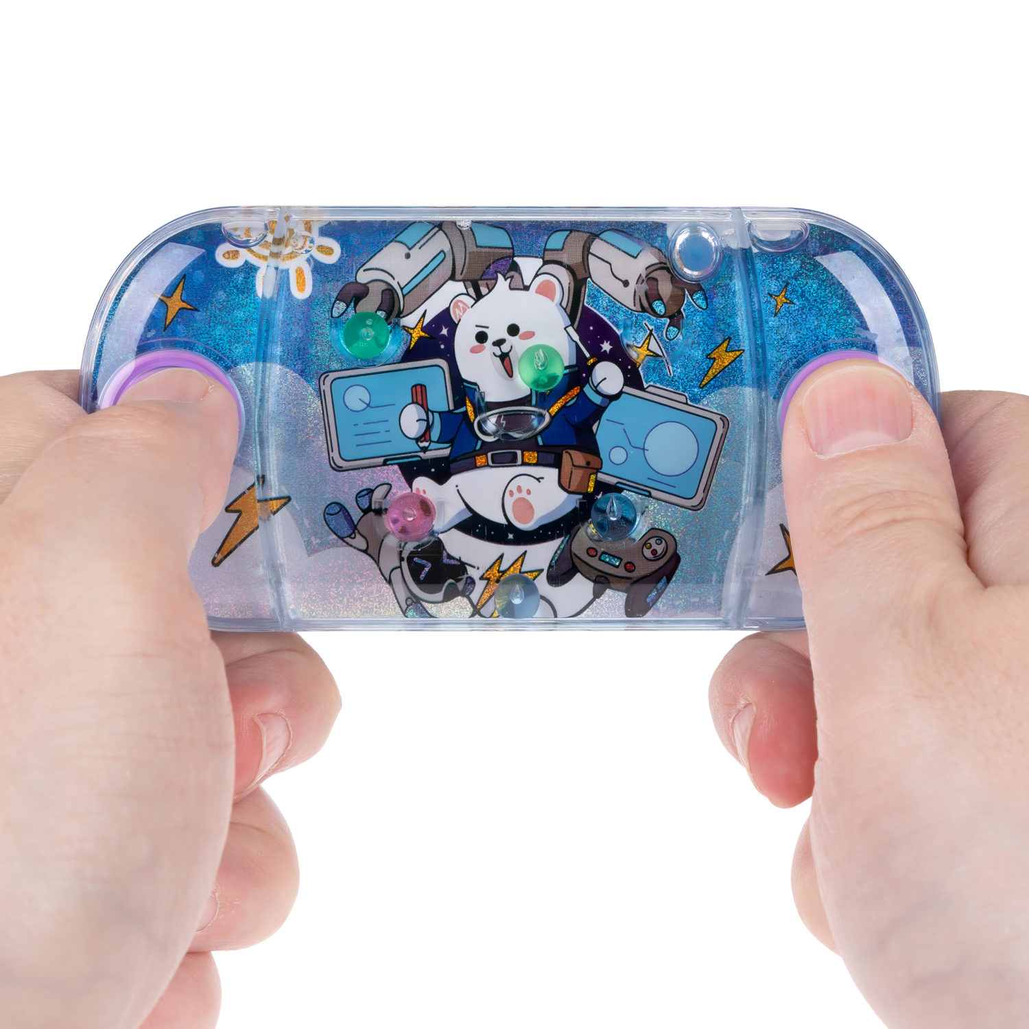 1TOY Игра с водой Забрось мячики Мишка аниме, 3 вида в ассортименте