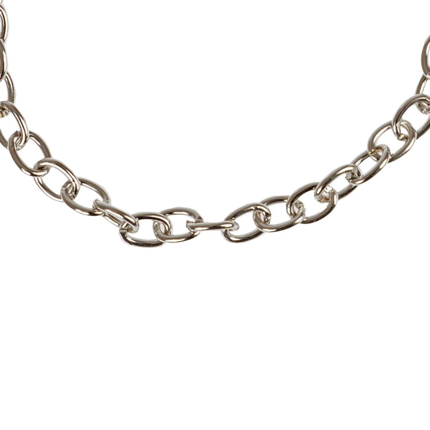 Набор 3 браслетов-цепочек Lukky Fashion, микс, серебряного цвета, со стразами