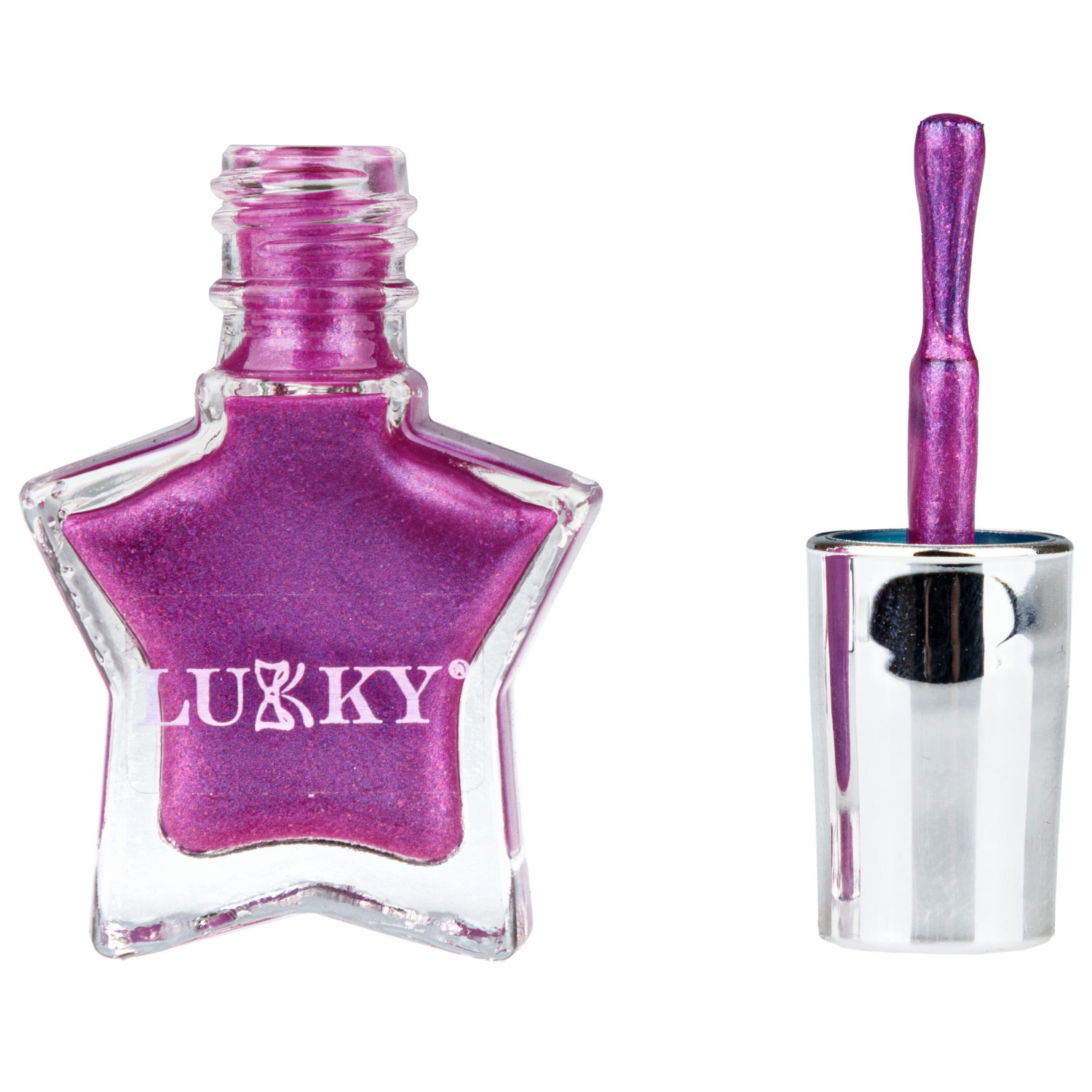 Lukky Angel наб.Бабочки для лапочки: лаки д. ногтей, смываемые водой, колечки и браслетик, акварельные переводные тату, самоклеящиеся накладные ногти,