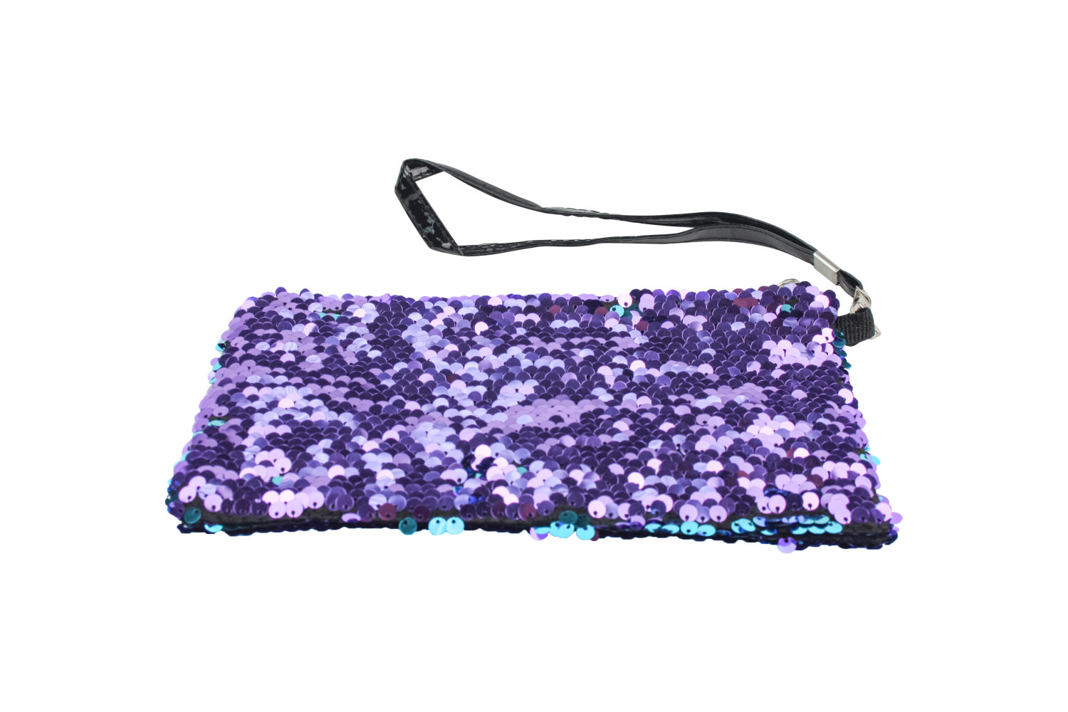 Косметичка LUKKY с пайетками с двух сторон, 3 цвета на выбор