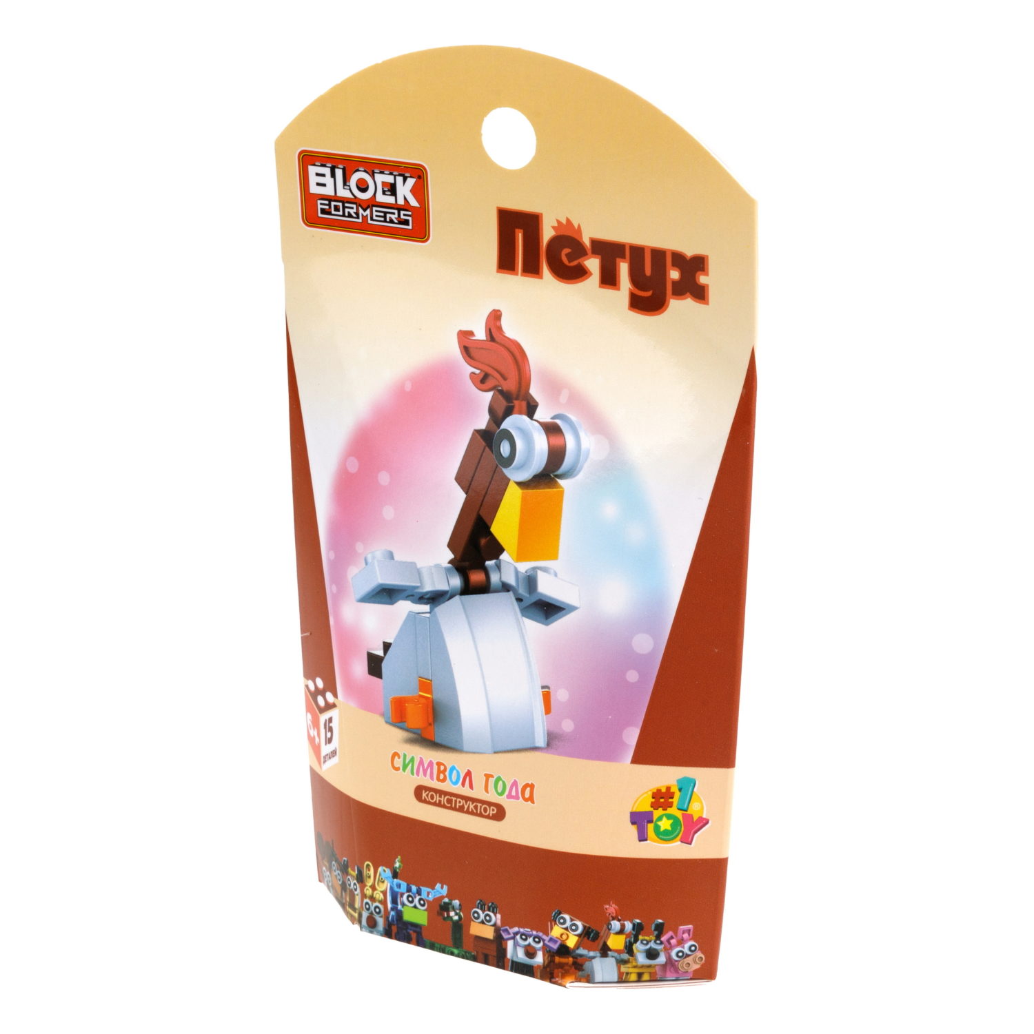 1TOY конструктор Blockformers "Символ года", 12 видов в ассортименте
