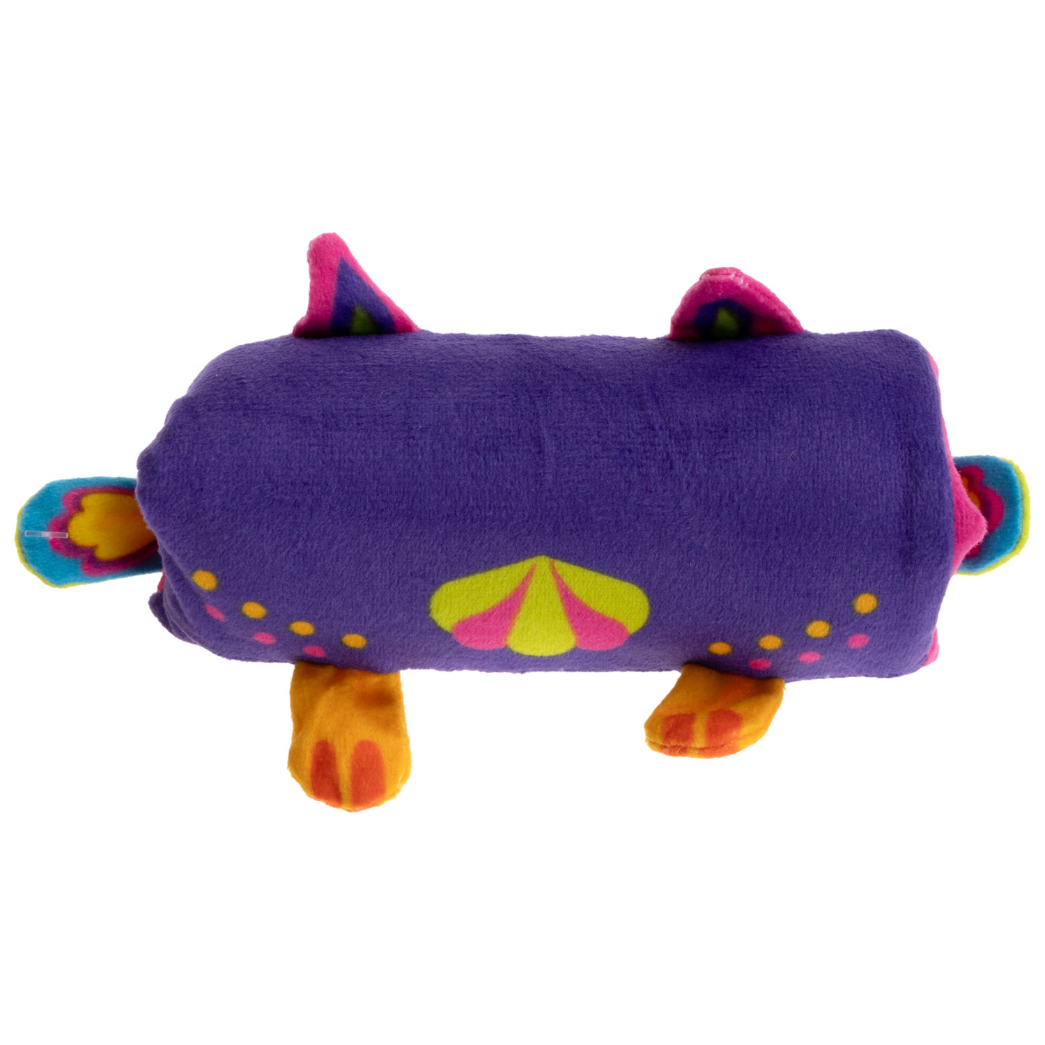 Скользун Вывернушка 2 в 1 1TOY Совы, плюшевая, игрушка-антистресс для рук