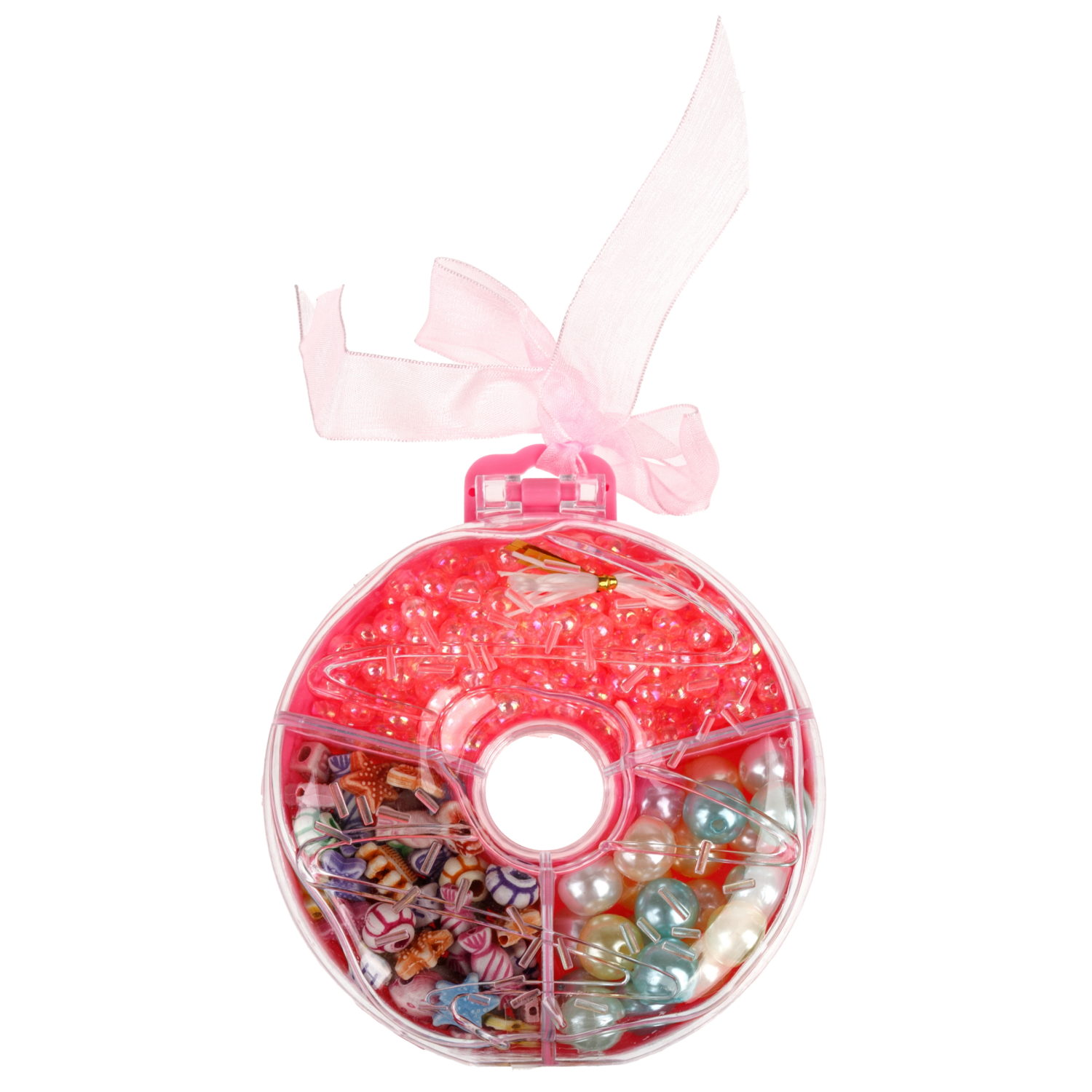 Игровой набор для создания украшений в упаковке пончик, в ассортименте