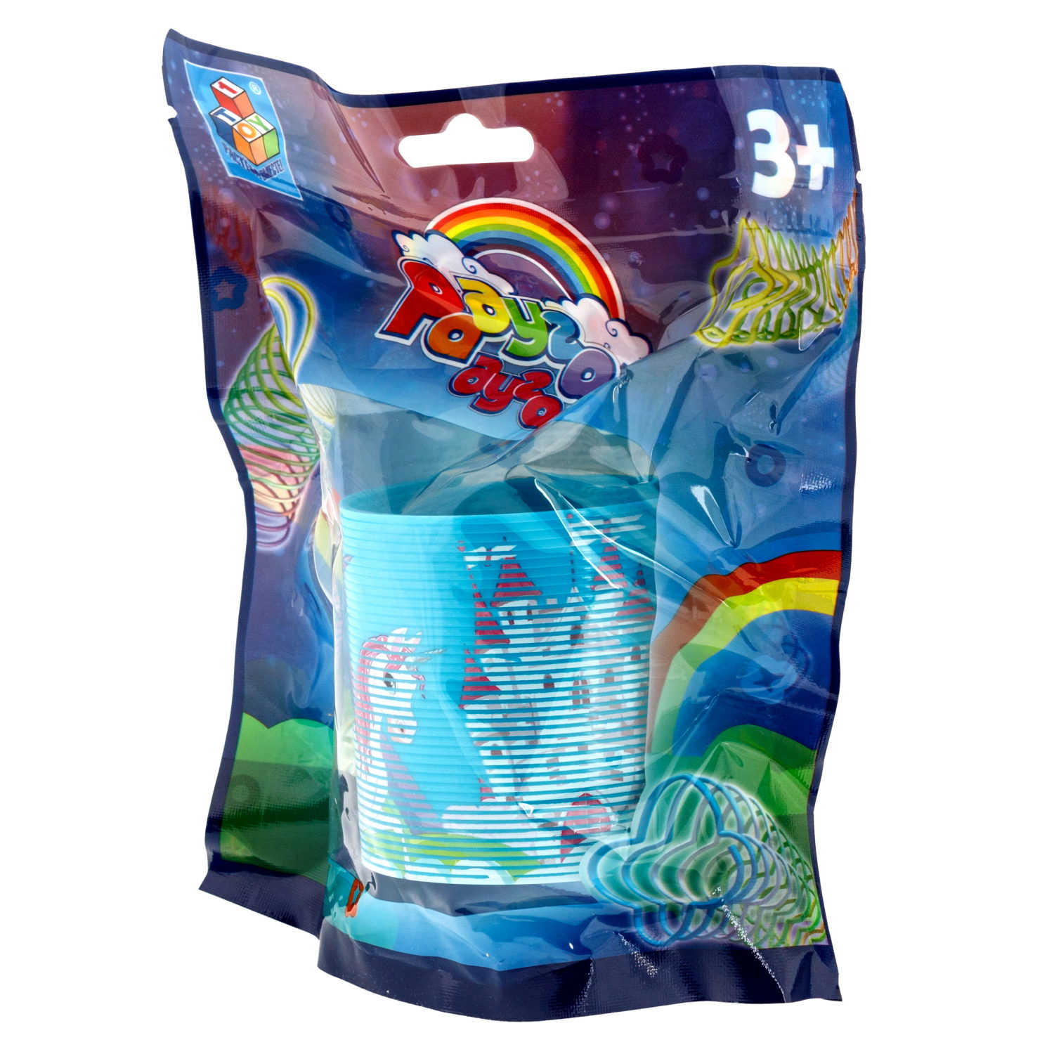 Пружинка радуга 1TOY «Радуга-дуга» Единороги, 6,3*6,5 см