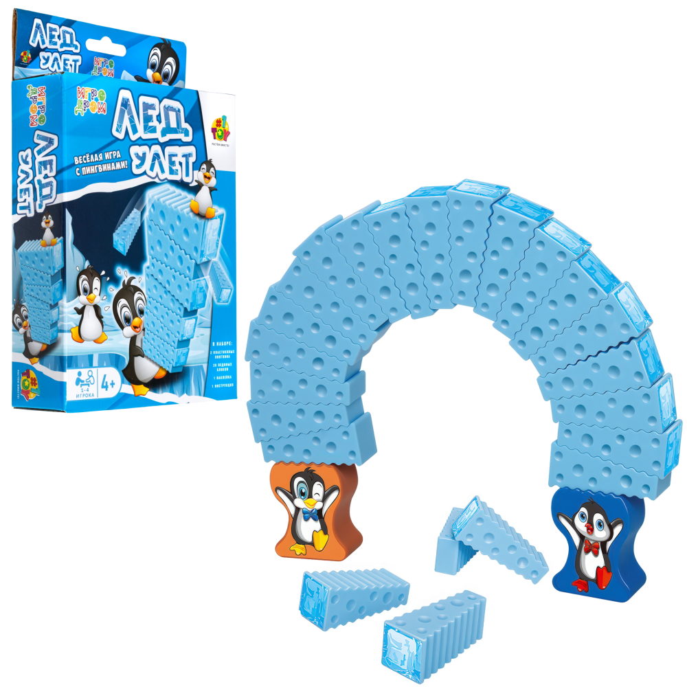 Настольная игра 1TOY Игродром Лед улет