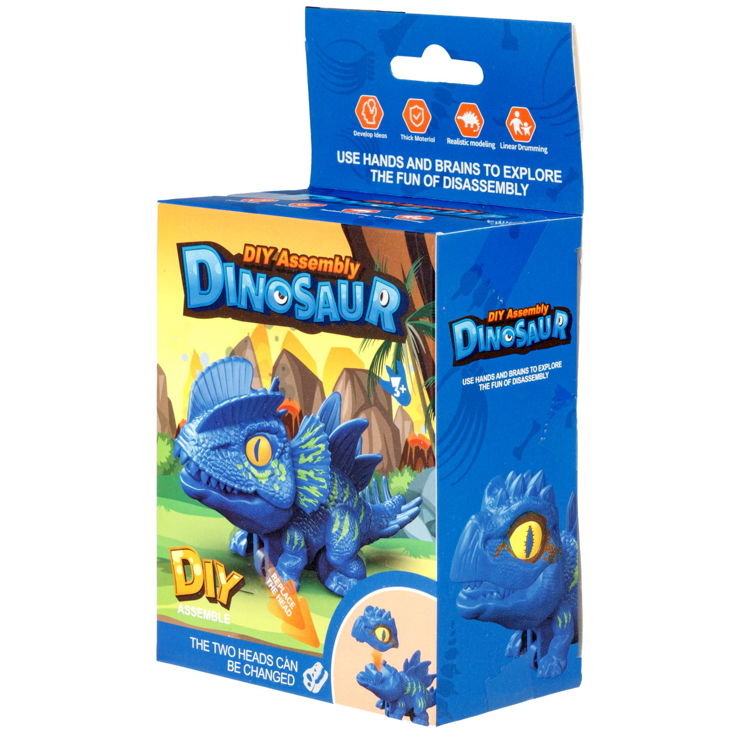 1Toy Динопарк "Мими заврики" (д/б 6 шт., в асс. 6 видов, коробка)