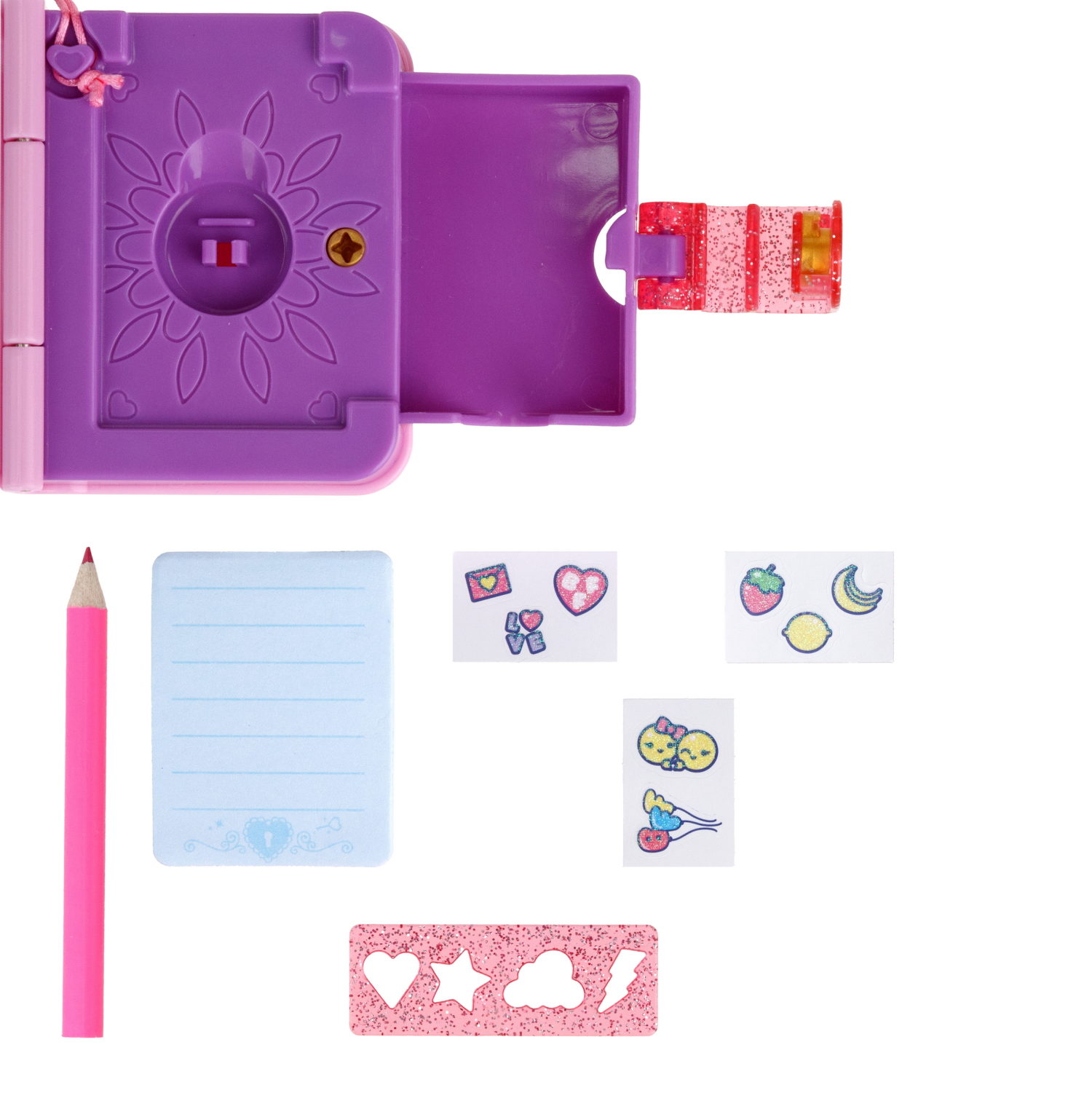 Funlockets Дневник с секретами Mini, 15+ сюрпризов, игровой набор для девочки