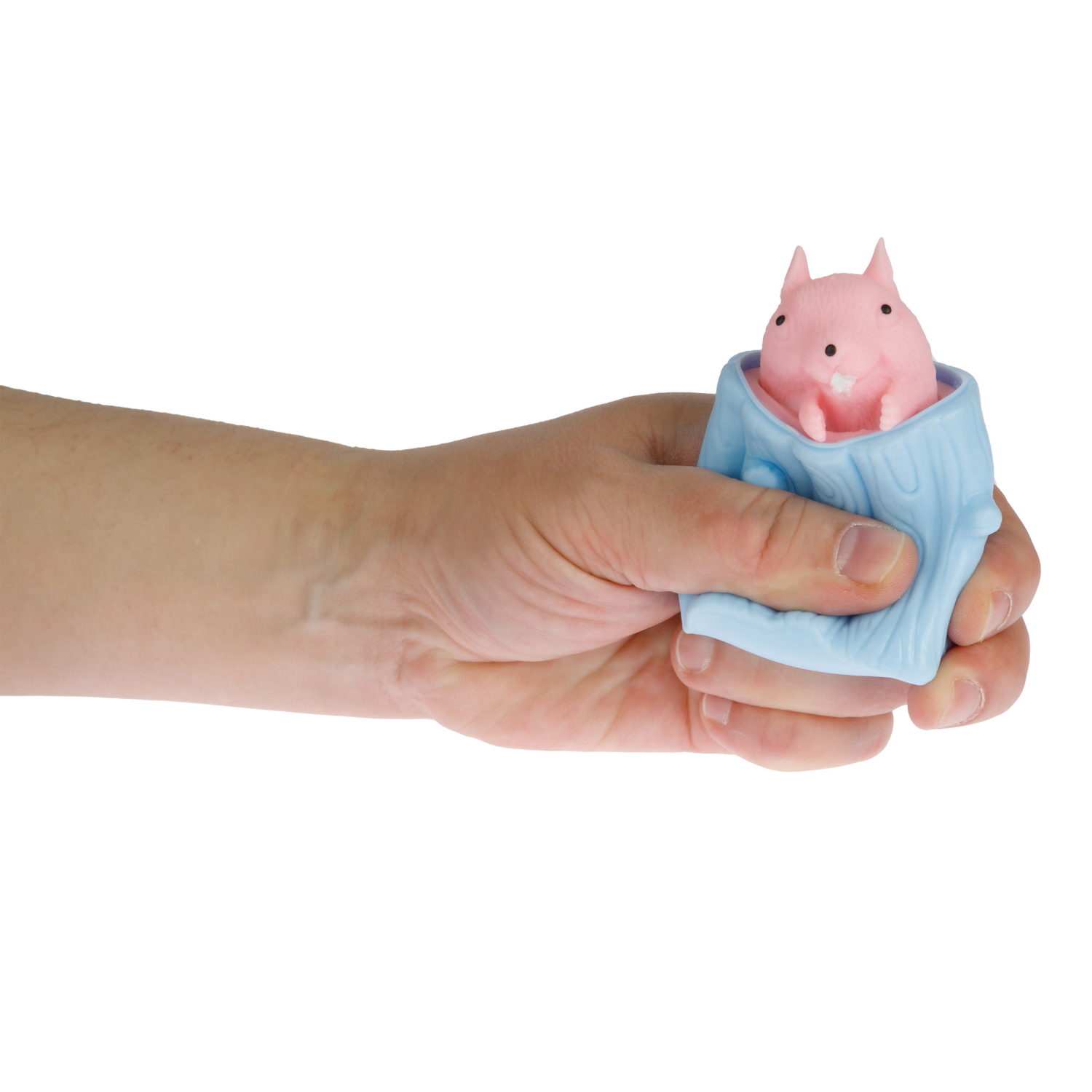 1Toy Жмяка "Выскочка. Бурундук" 5х6х7 см, 12 шт. в д/б