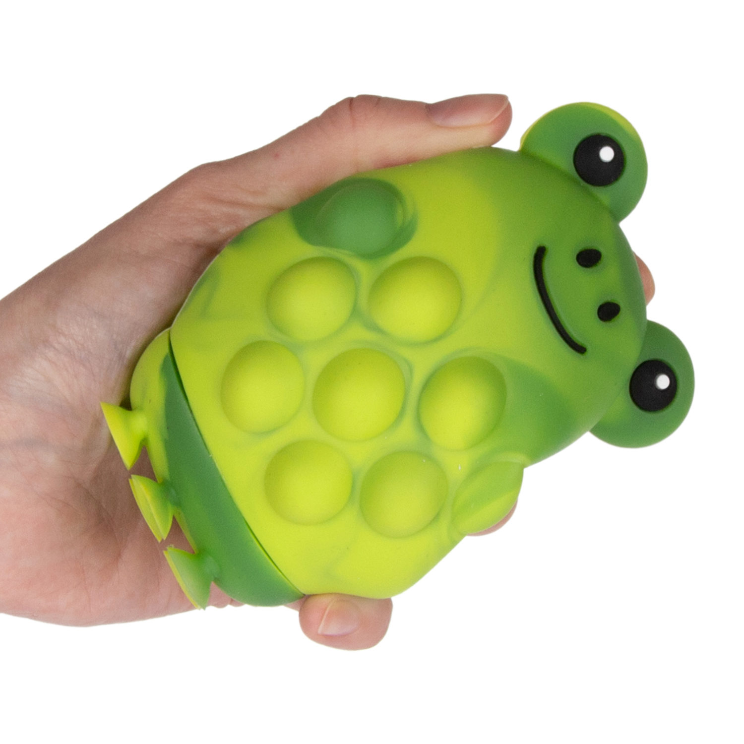 1TOY Жмяка Hit Pop It "Животные" 11х9х5 см, 5 видов на присосках в ассортименте