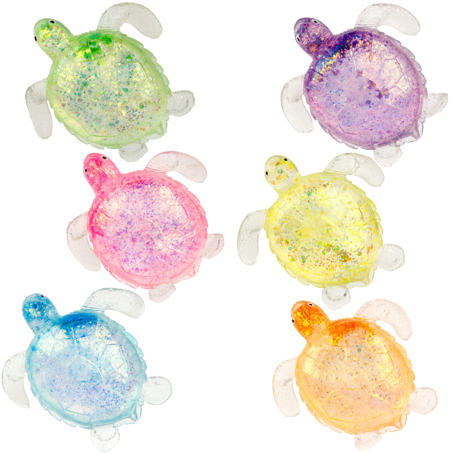 Игрушка-антистресс 1TOY Крутой замес Супергель Черепаха, 10,5х10х5 см, в ассортименте