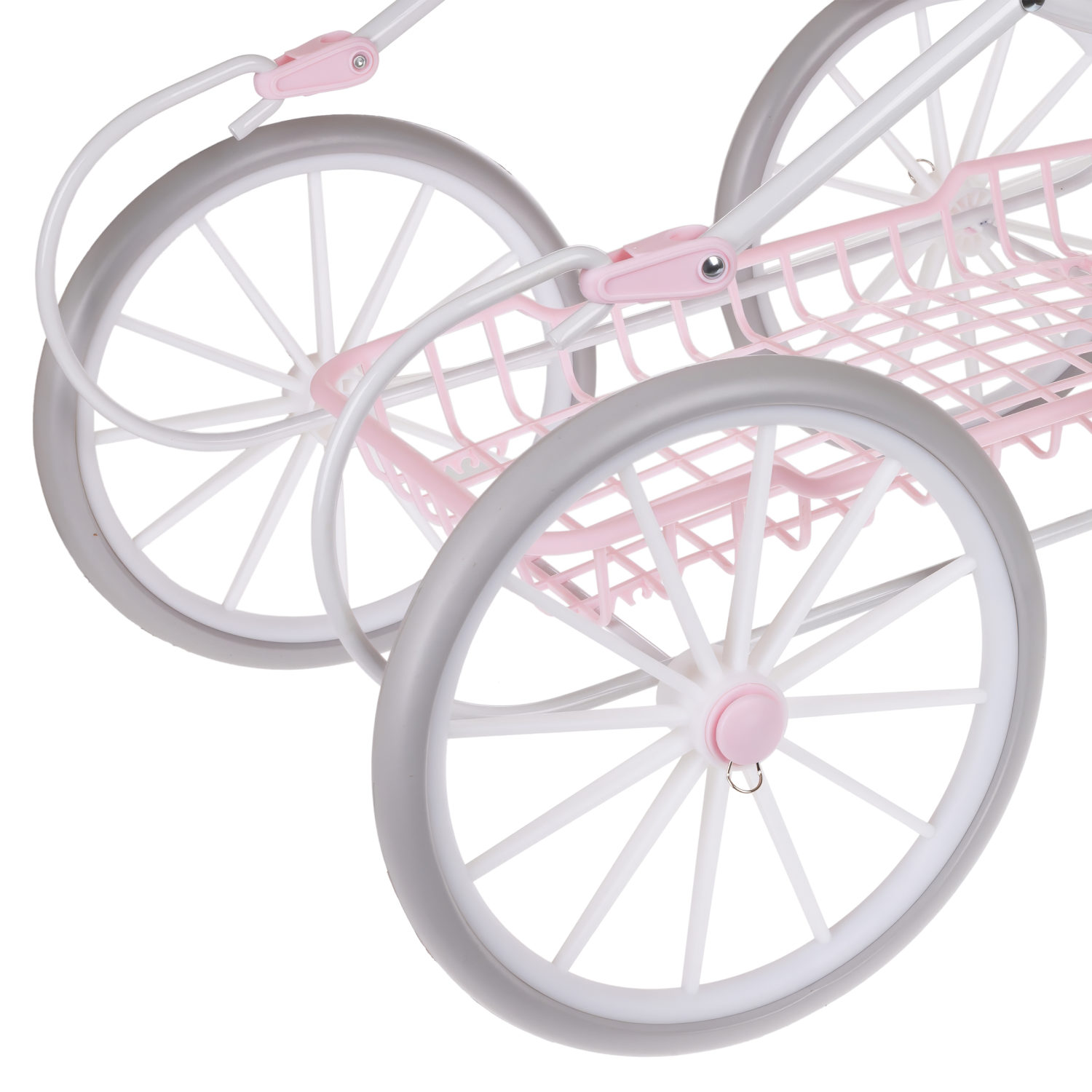 Коляска-люлька для кукол Arias детская, прогулочная, складная, большая, высокая, с сумкой