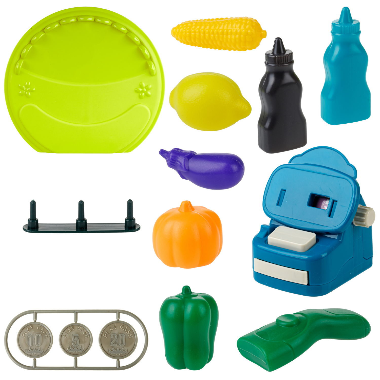 1TOY Модный стиль "Продавец-кассир" игровой набор в сумке, 33 предмета