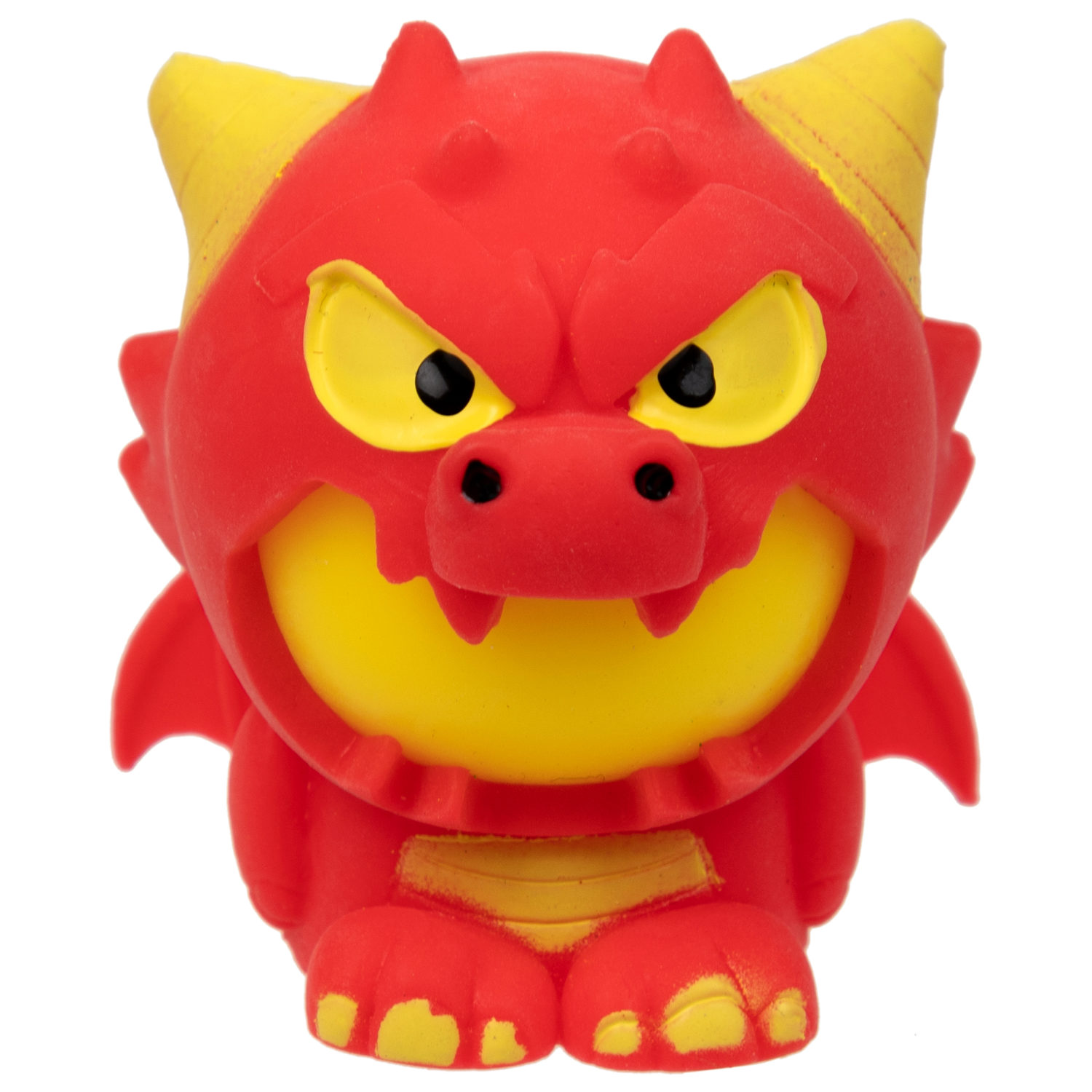 Игрушка-сюрприз 1TOY MONSTER BALL Крутой замес, антистресс, тянущиеся фигурки с шаром внутри, сквиши, 1 шт.