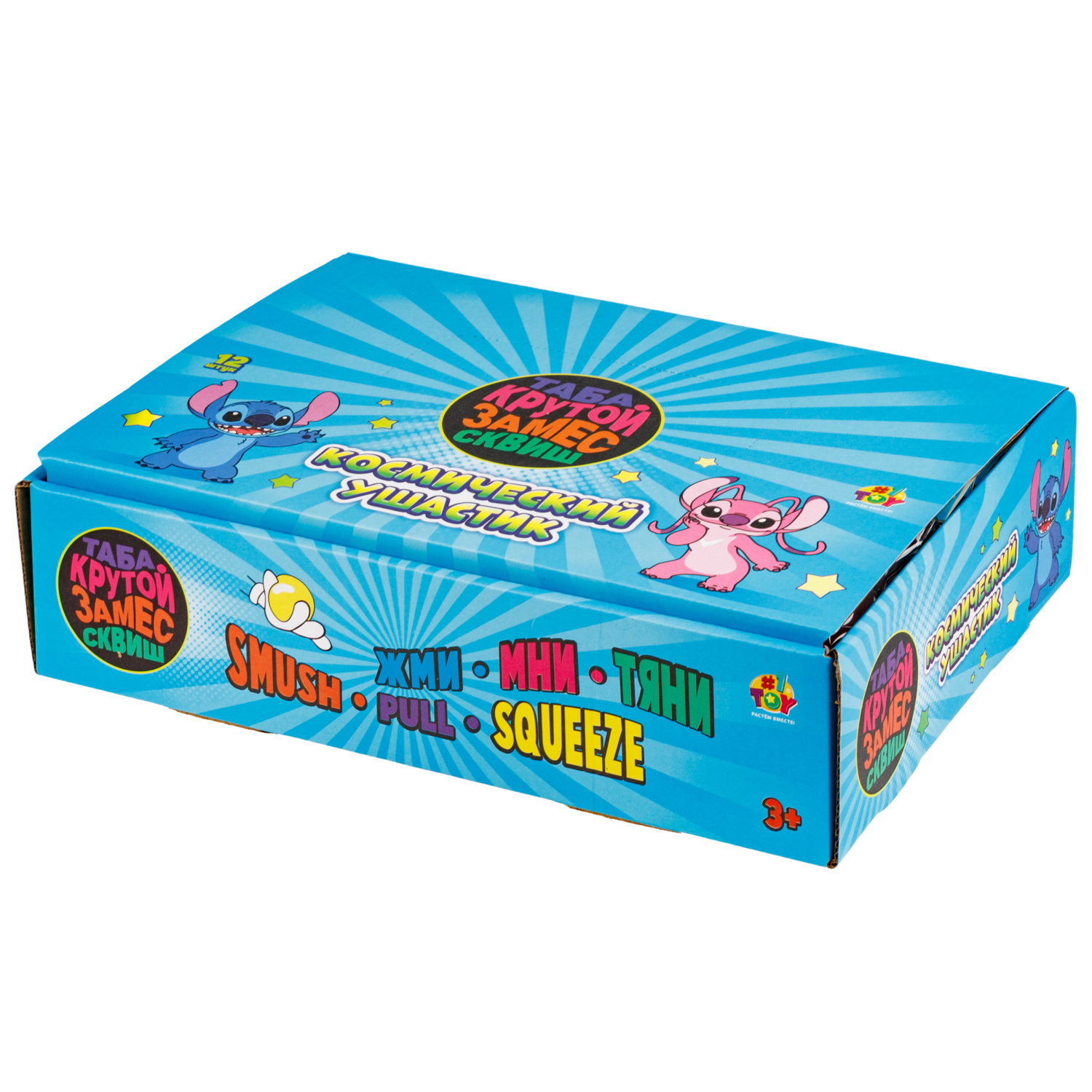 Антистресс-игрушка 1TOY Крутой замес Космический ушастик