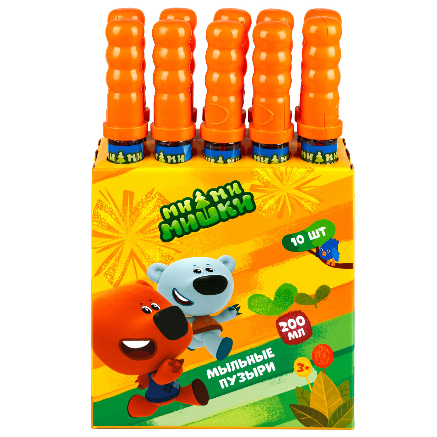 1TOY Ми-ми-мишки, мыльные пузыри, 200 мл