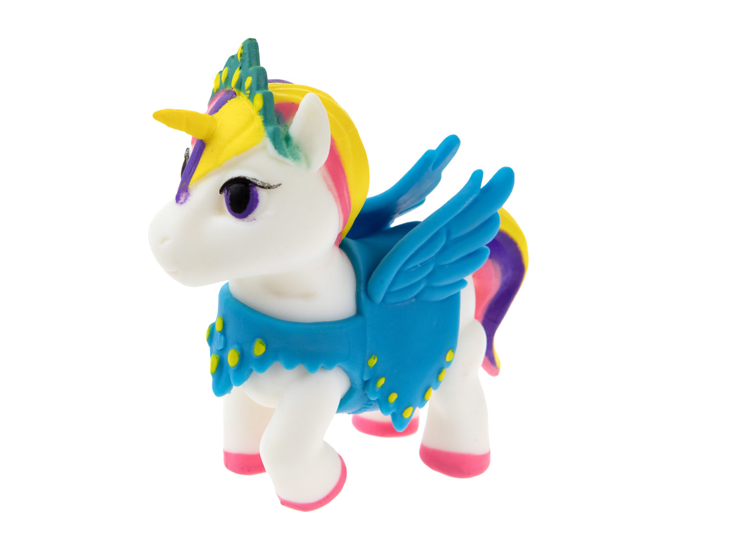 1TOY Пони на фасоне, пони тянущиеся в костюмчиках, 10см, 12 видов, пакет с окном, 12 шт в д/б