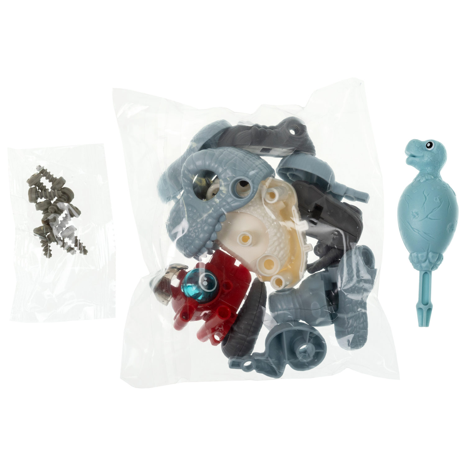 Интерактивная игрушка динозавр 1toy RoboLife Тираннозавр, детская, музыкальная, конструктор, робот, со световыми эффектами, для девочек и мальчиков