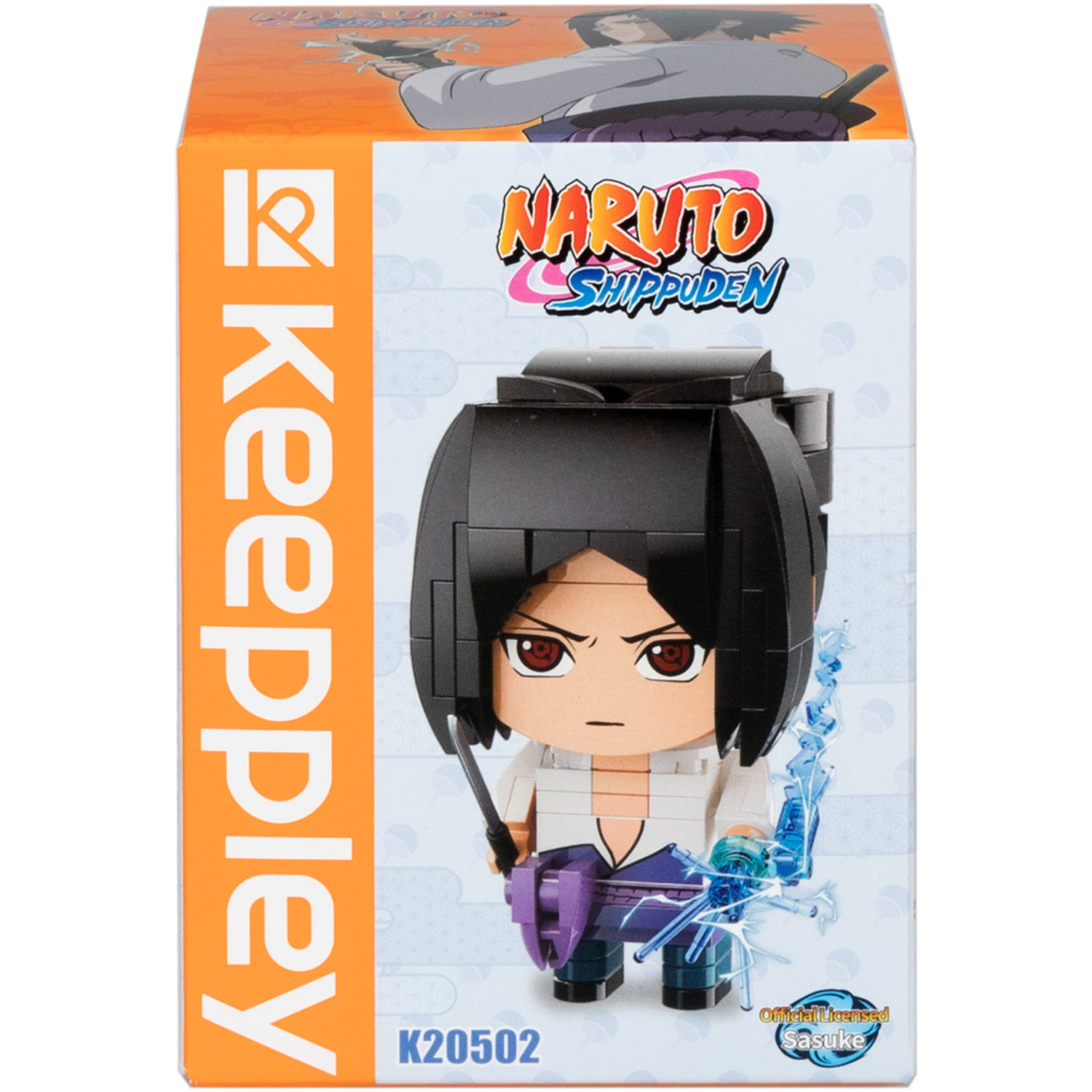 Naruto конструктор "Саске Учиха" для мальчиков и девочек, 174 детали