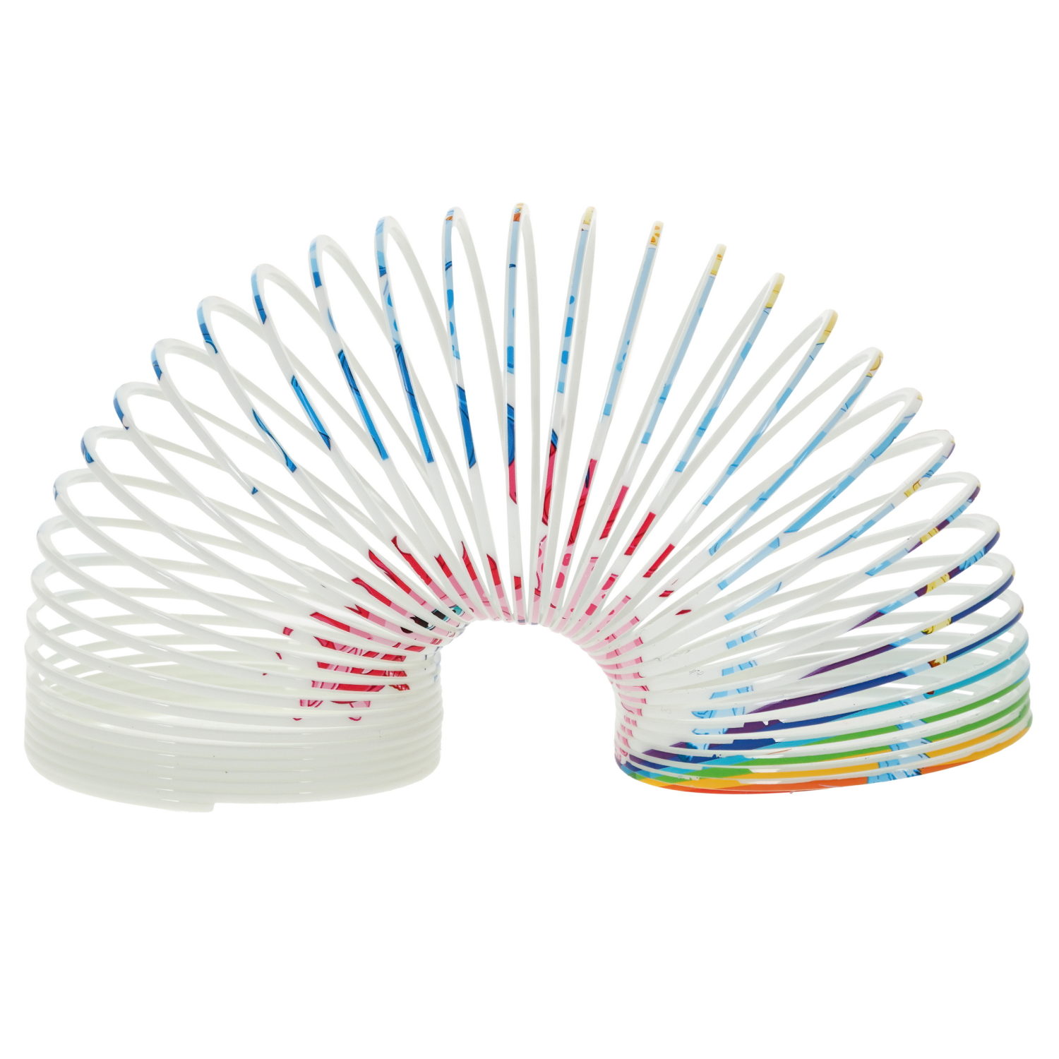 Пружинка радуга 1TOY «Радуга-дуга» Единороги, 6,3*6,5 см