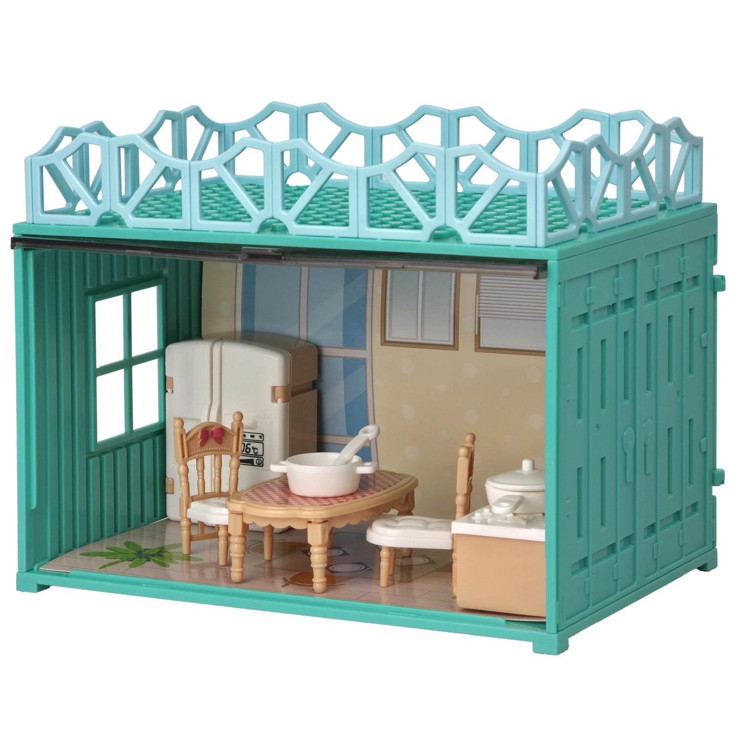 Игровой набор 1TOY Мой маленький мир Столовая, 12х19х15