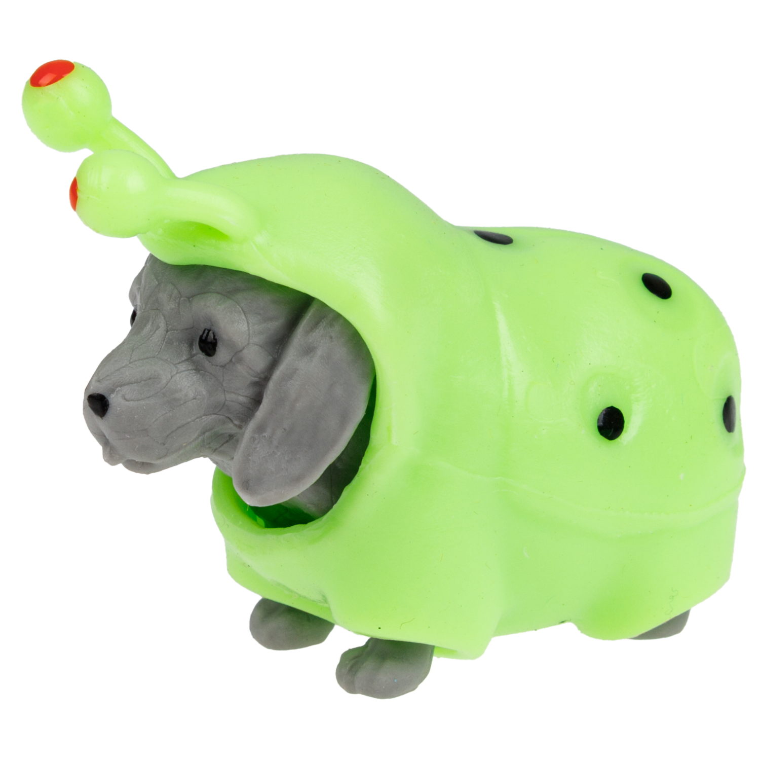 1toy "Прокачка для собачки", тянущиеся собачки в костюмчиках, мини 3,5*3,5*4 см д/б 24 шт