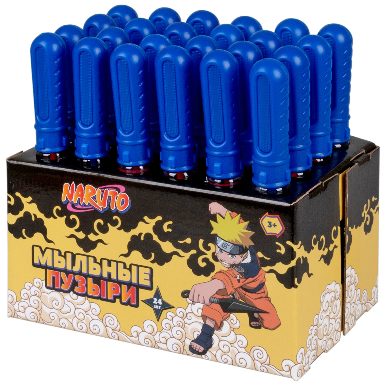 Мыльные пузыри 1TOY Наруто, 60 мл