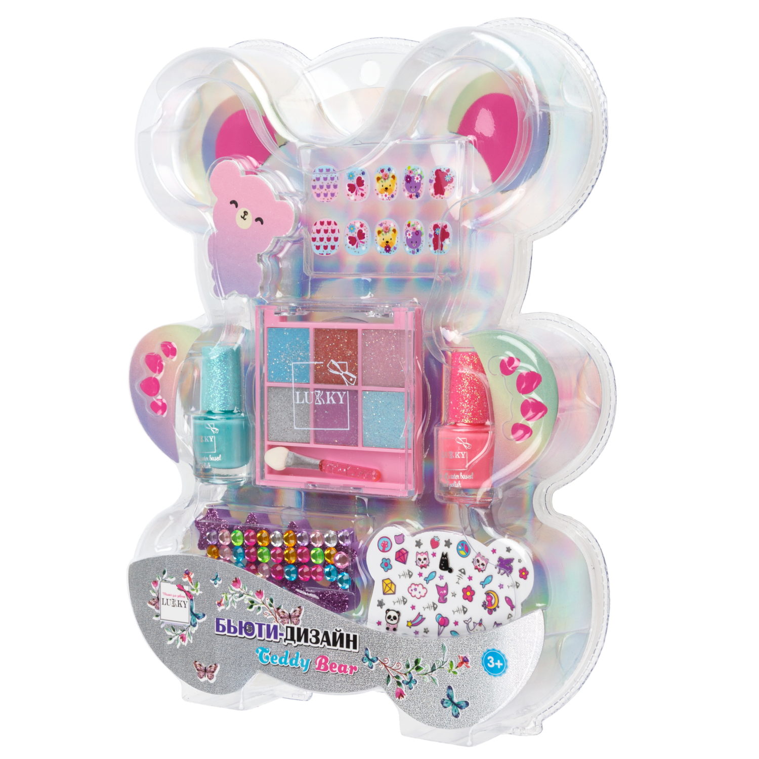 Набор детской декоративной косметики Lukky Бьюти Дизайн Teddy Bear