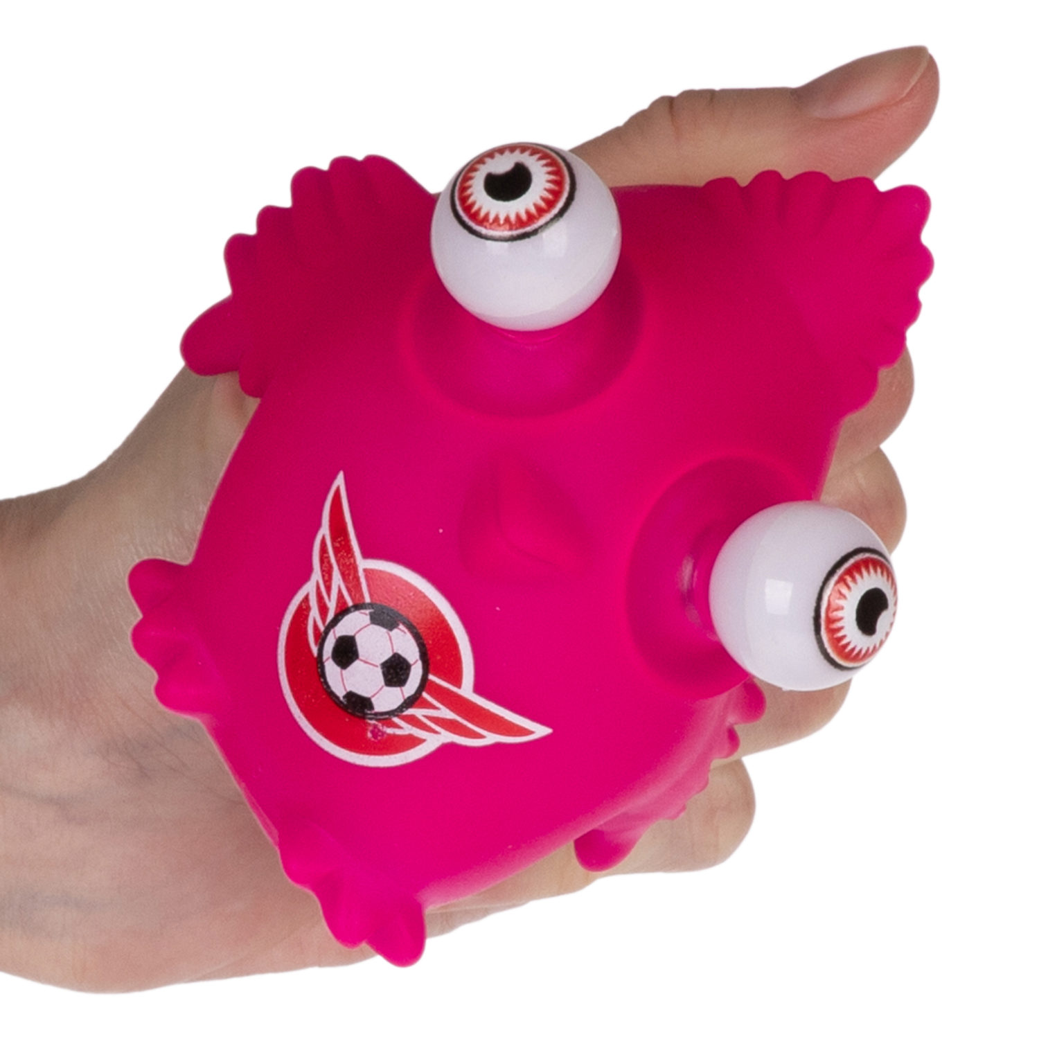 1TOY Пучеглаз-антистресс "Птицы" 7х6x5 см, розовый