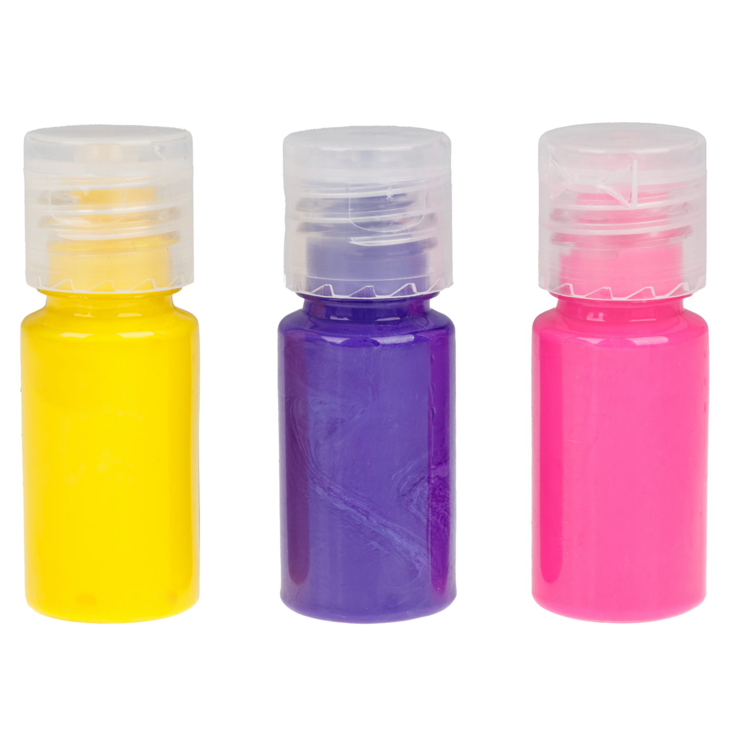 Мини Зайка Флюид Арт 1TOY ART BEARt, 7 см, краски: желтая, розовая, фиолетовая