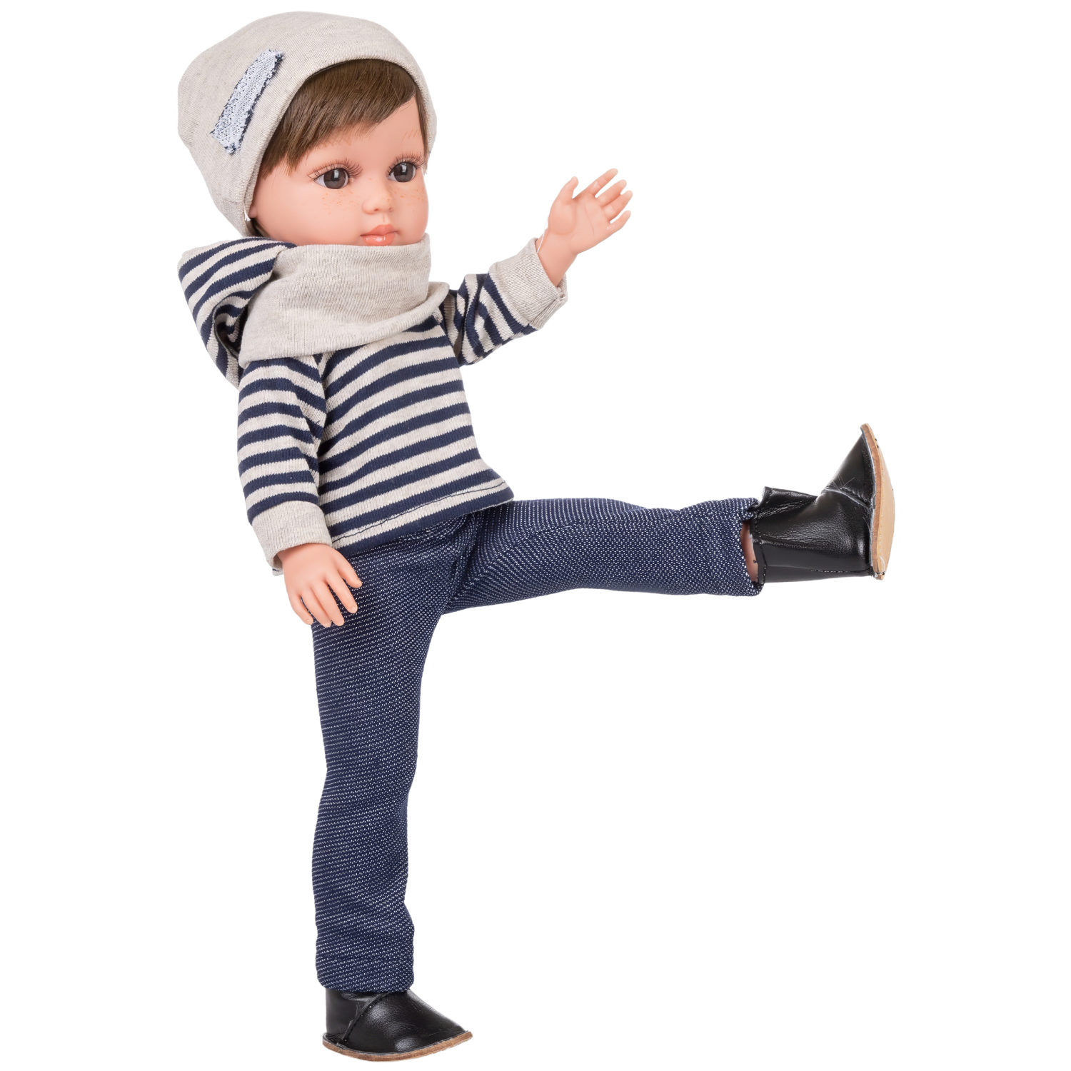 Кукла Arias ELEGANCE ALEIX виниловая, с аксессуарами, Испания, 36 см