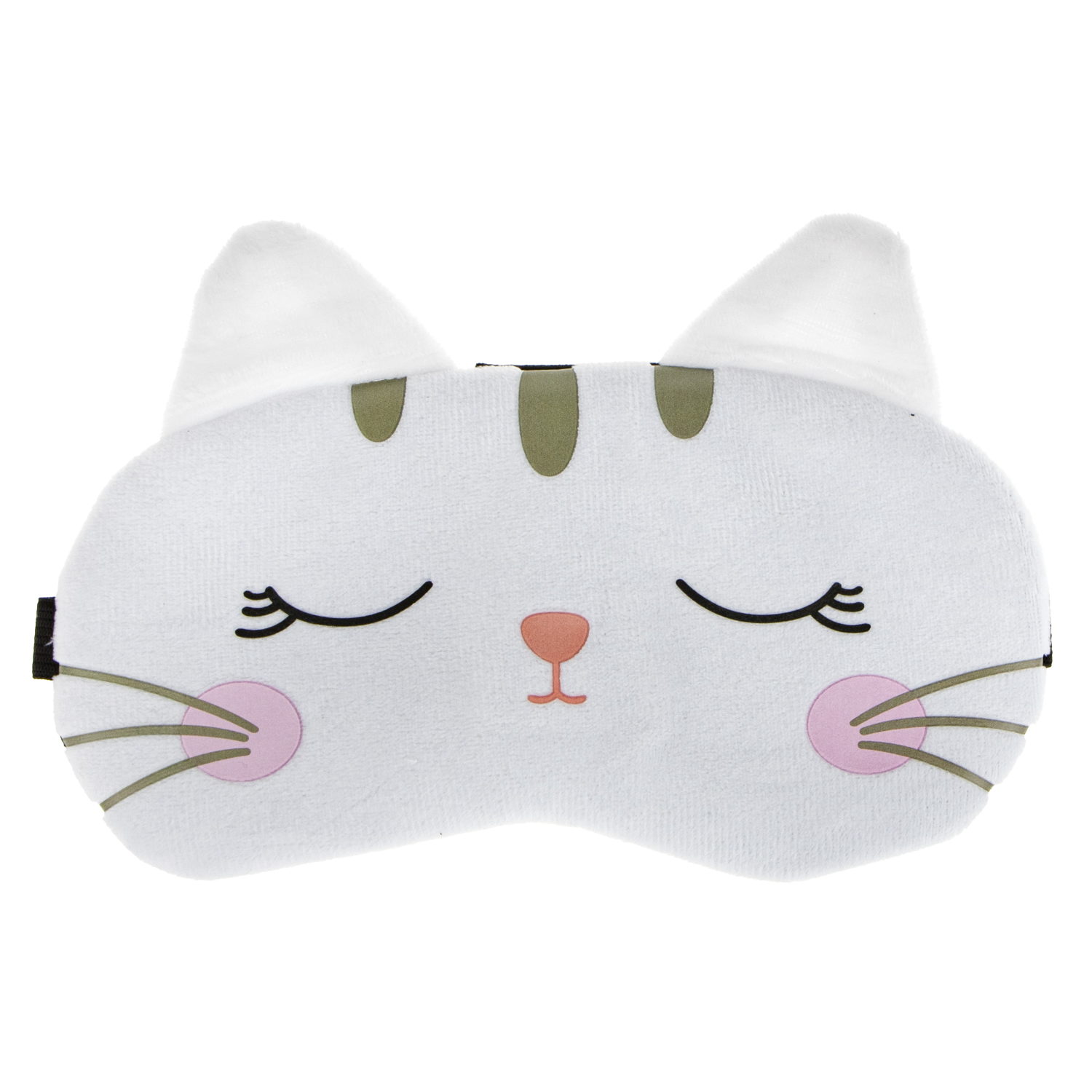 Маска для сна Lukky Fashion "Котик" белый