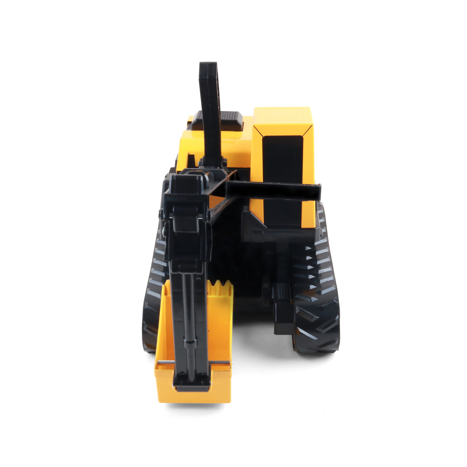 Экскаватор игрушка CAT большой для песочницы, трактор с ковшом, погрузчик