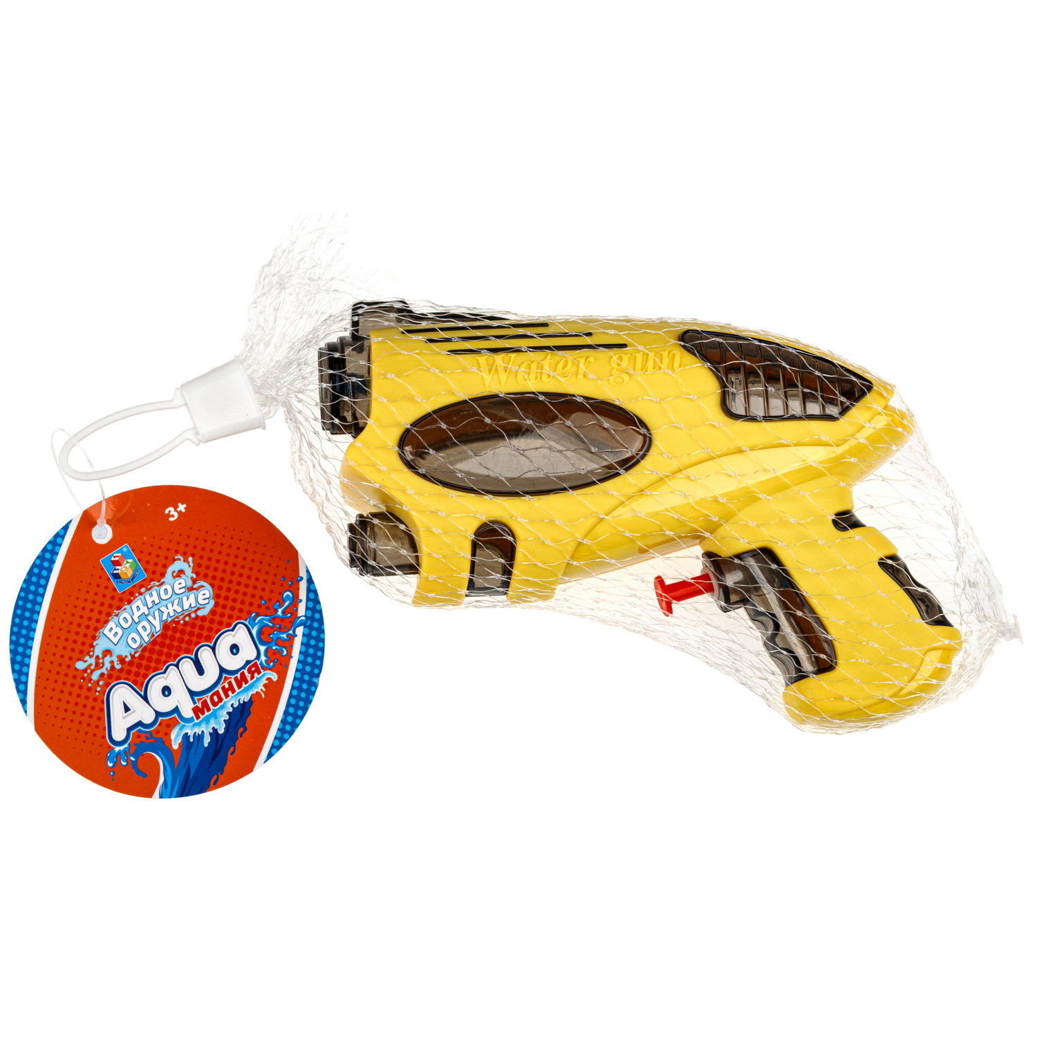 Водный пистолет 1TOY Аквамания, 14,7х13х4,4 см