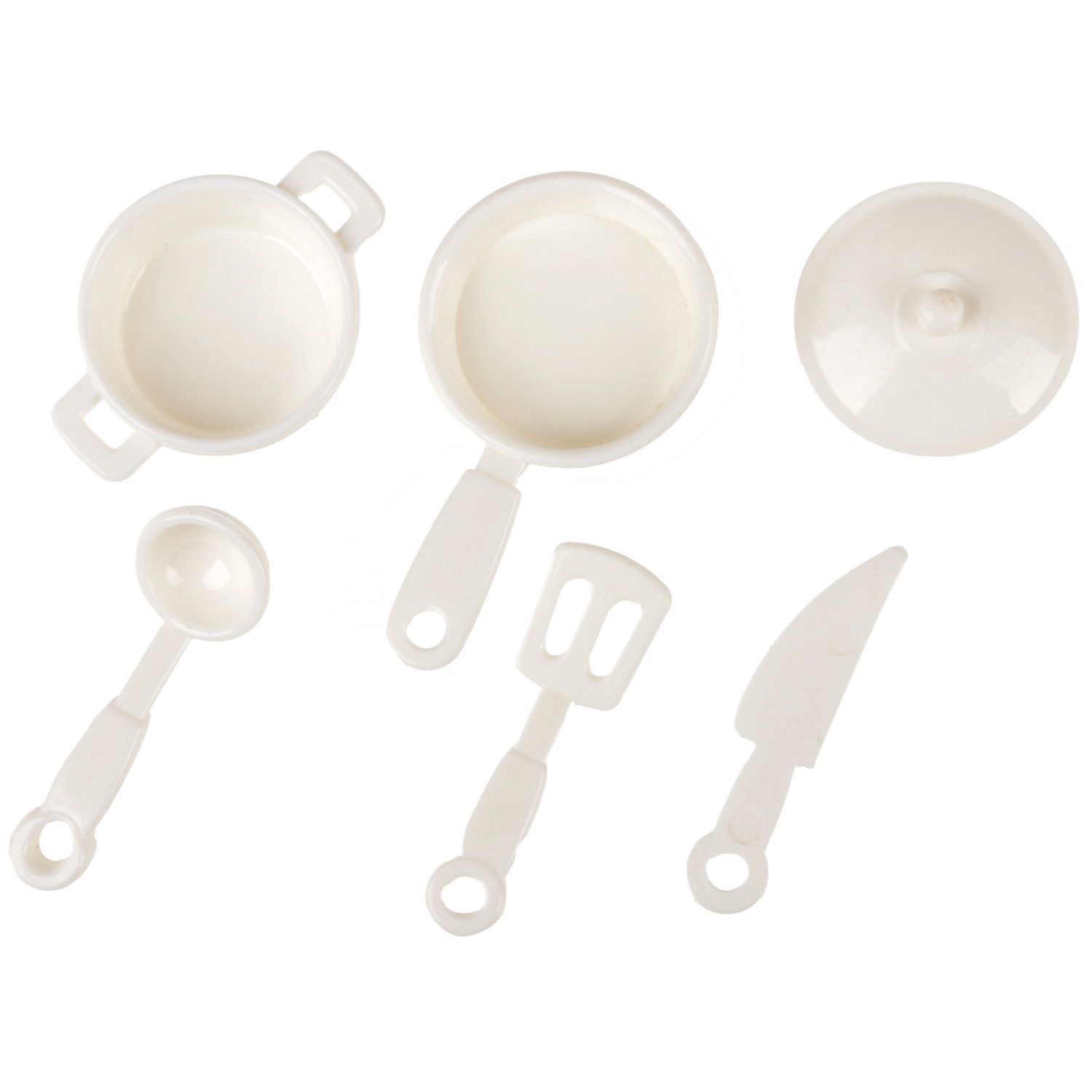 Игровой набор 1TOY Мой маленький мир Столовая и ванная