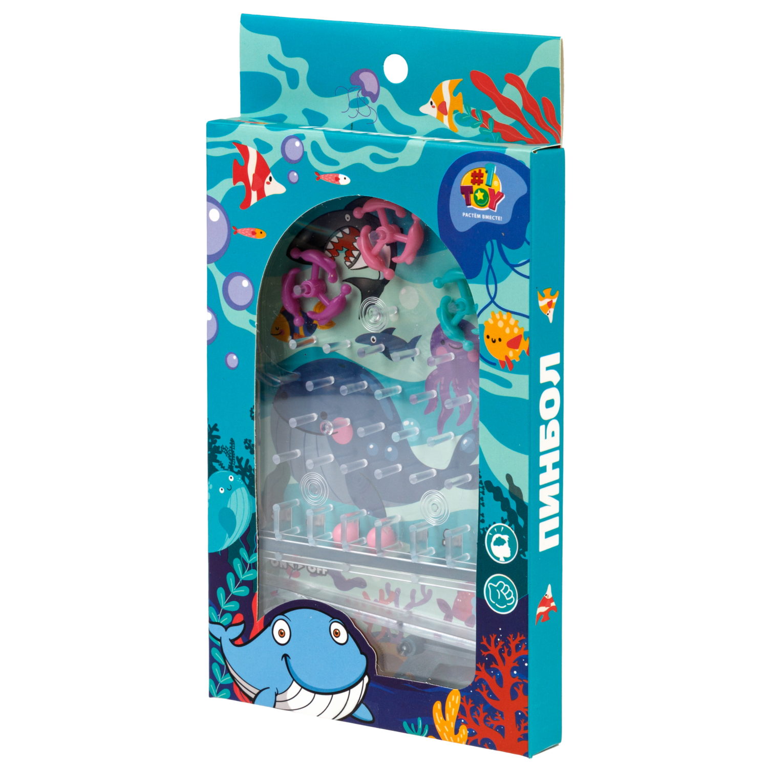 Настольная игра 1TOY Игродром Пинбол в ассортименте