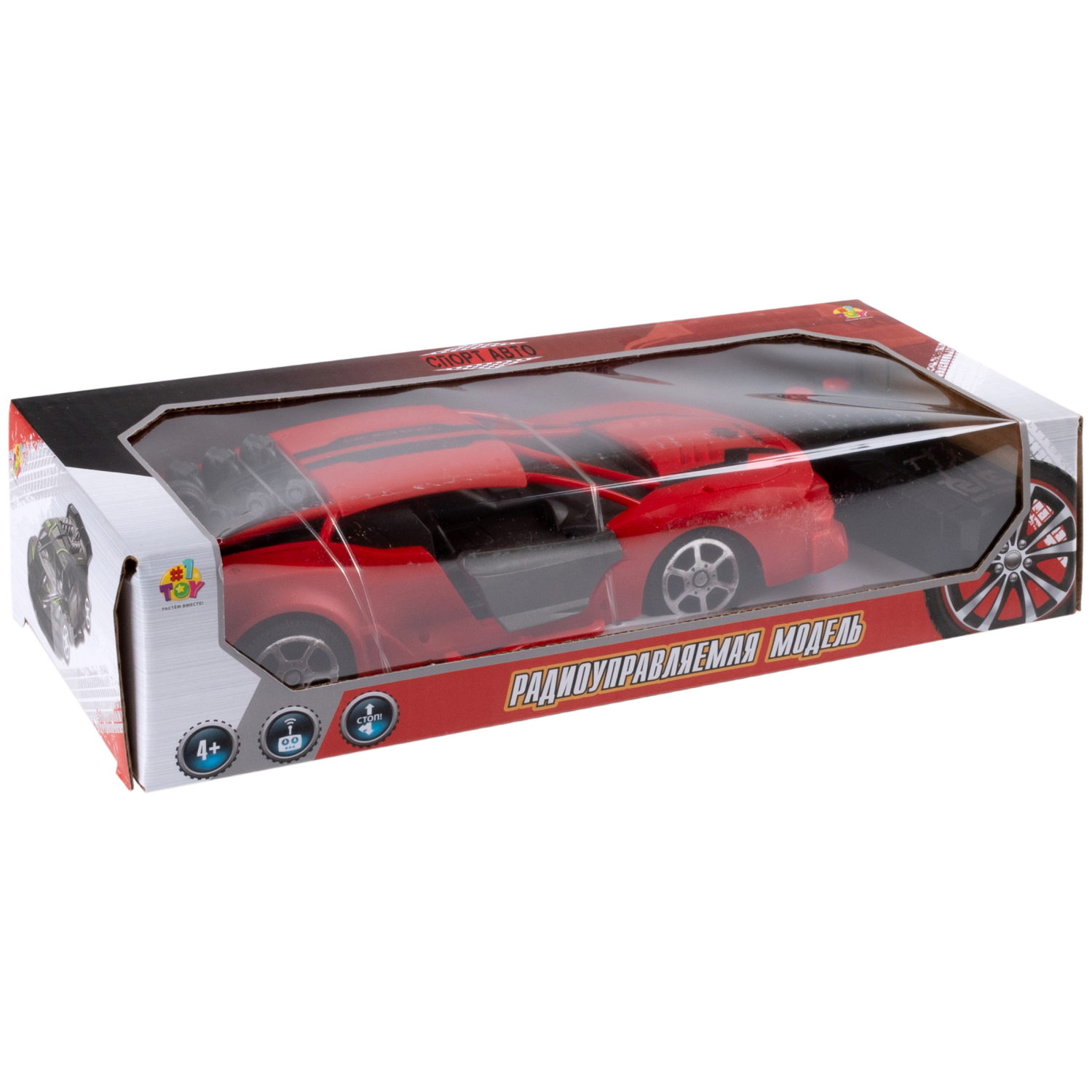 Машинка на пульте управления 1TOY Спортавто