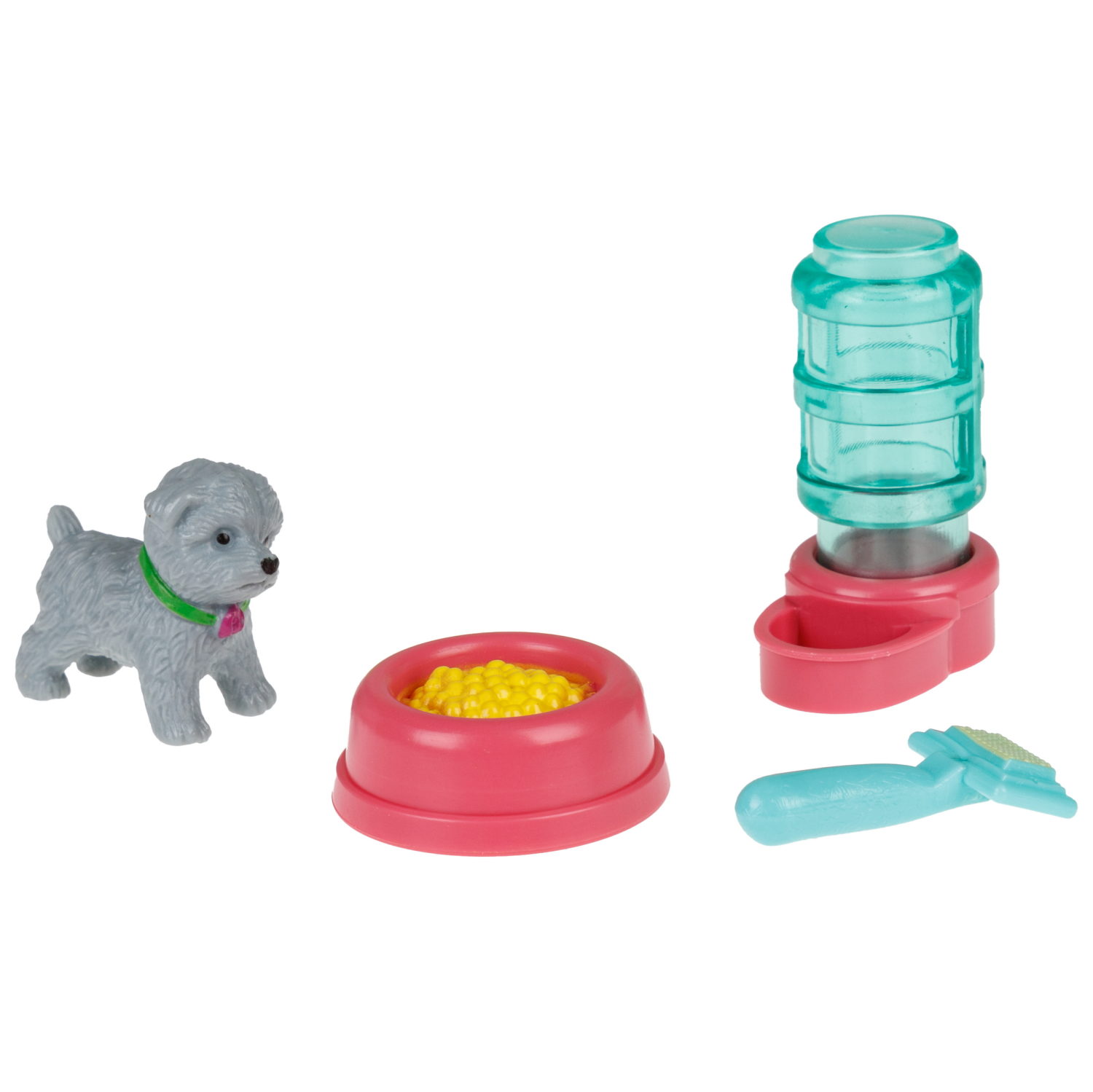 1TOY игровой набор Собачка с аксессуарами, в шаре, 6 видов в ассортименте