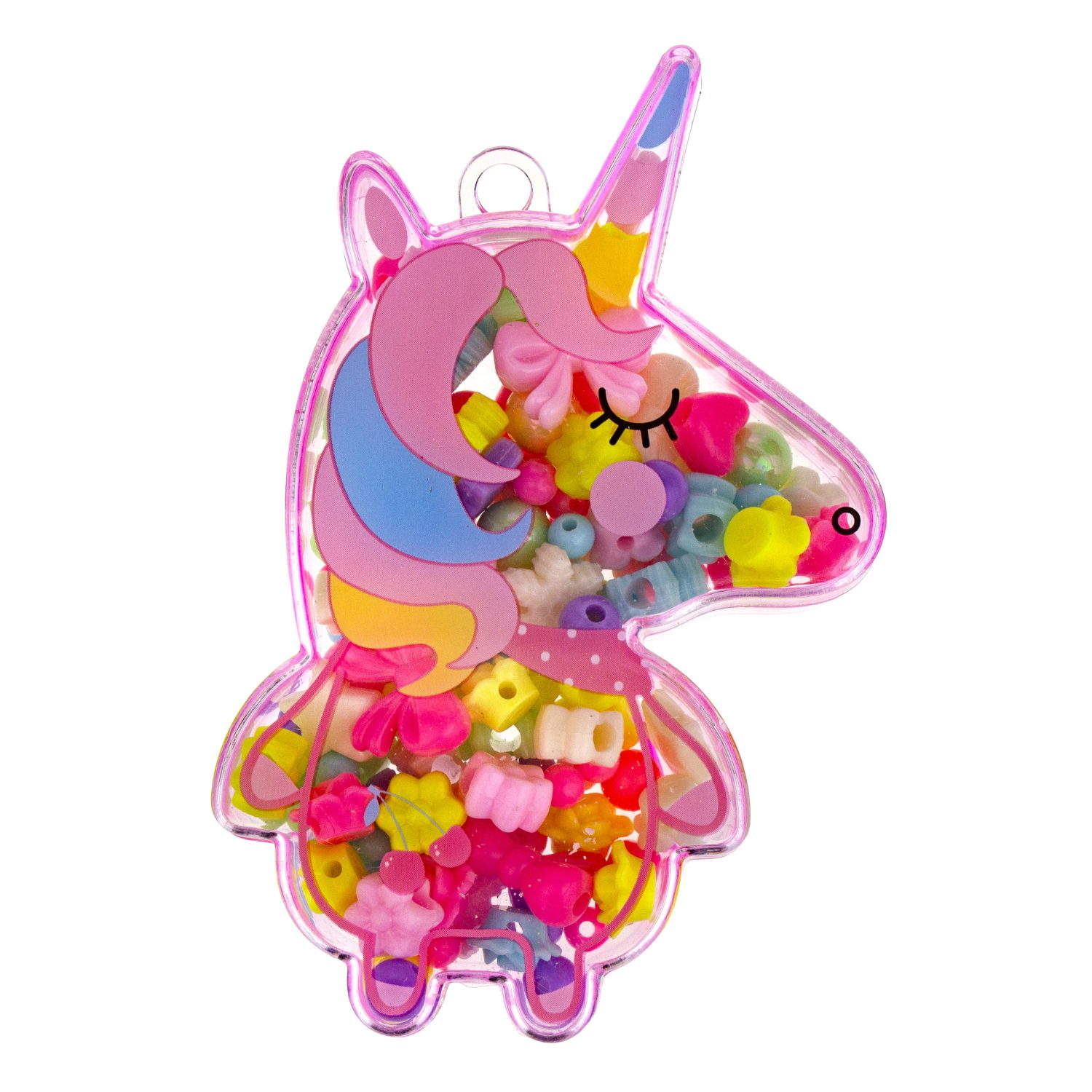1TOY набор бусин "Bijou DIY" Единорог, 140 бусин