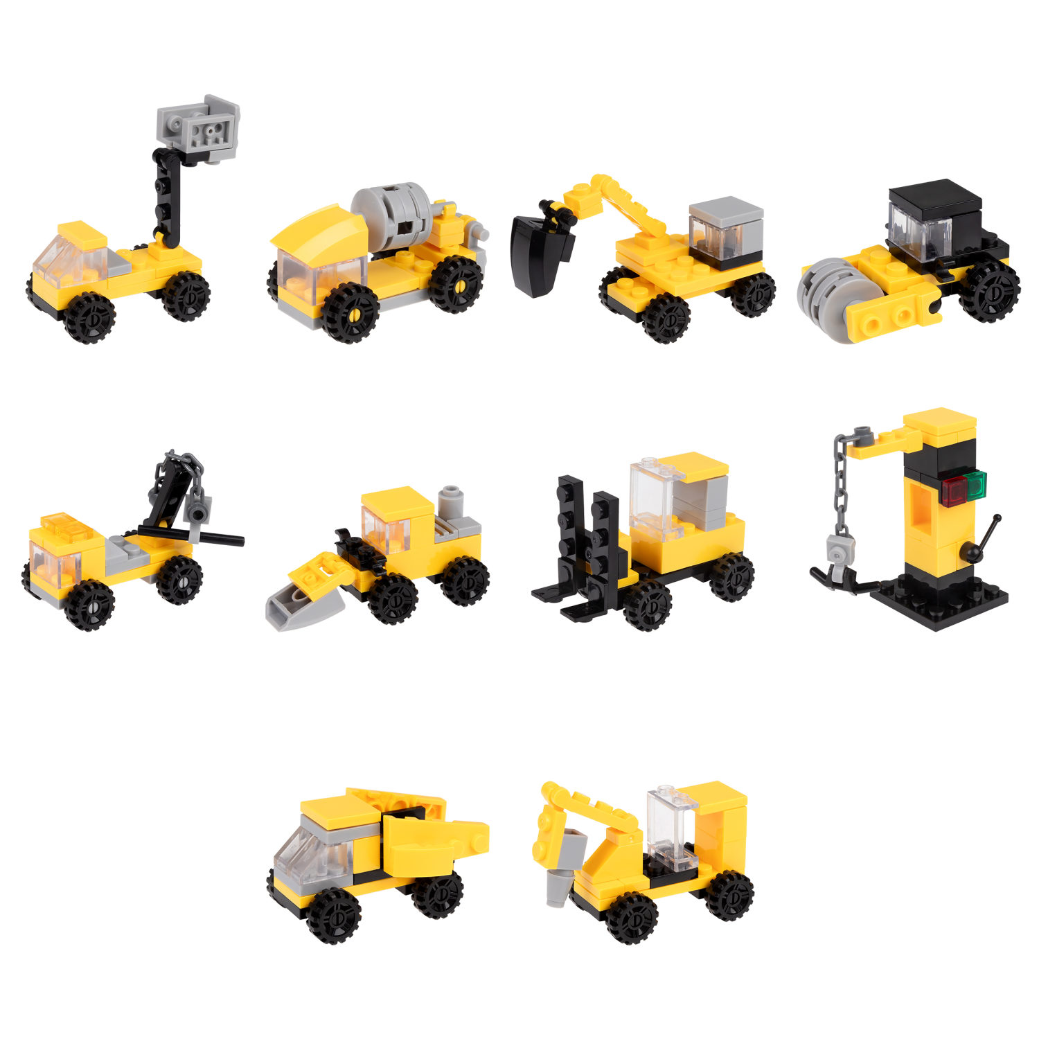 1Toy Blockformers "Спецтехника" 2 в 1, в ассортименте 10 видов