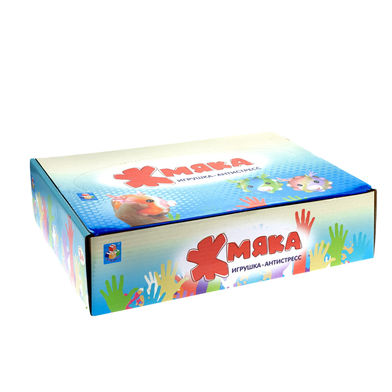 1toy Жмяка оленёнок, 6,5 см, 12 шт. в д/б