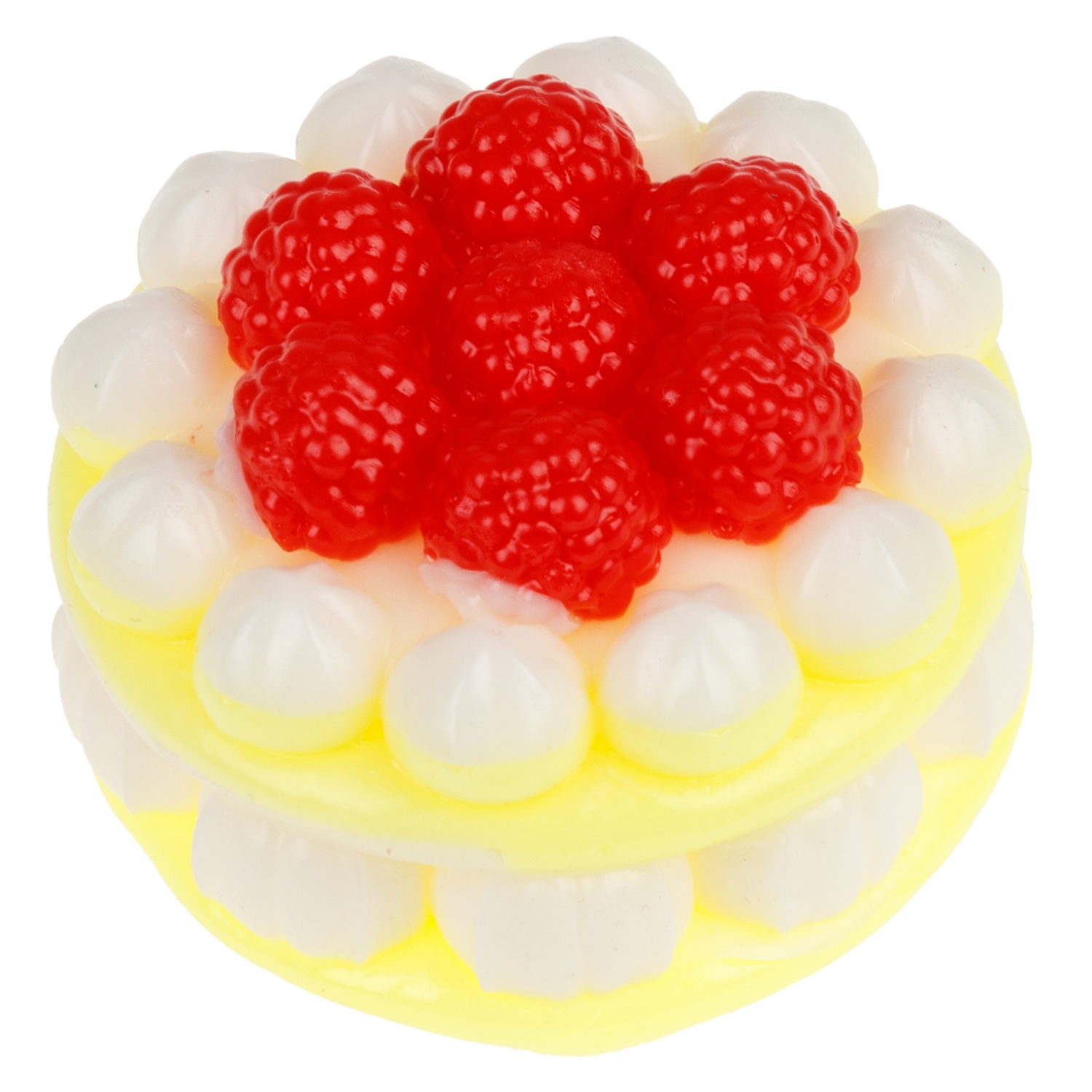 Таба сквиш 1TOY Крутой замес Тортик с кремом и ягодками