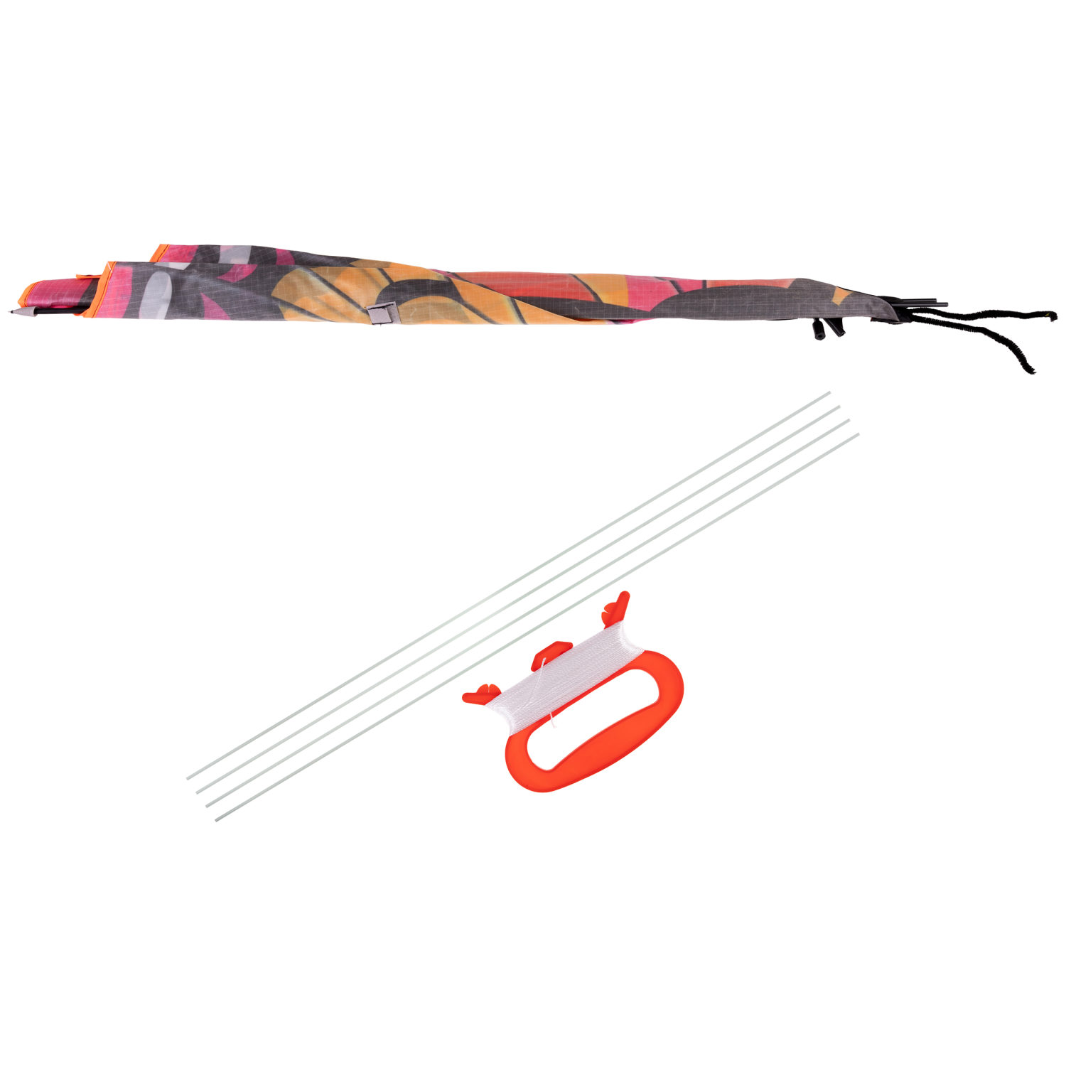 Воздушный змей 1TOY Бабочка 142x68х148 см, леер 50 м